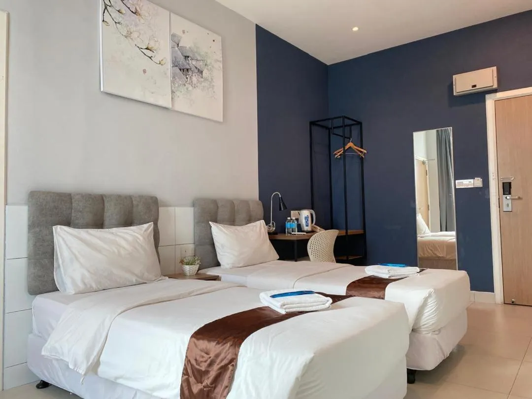 Bed in MD Boutique Hotel