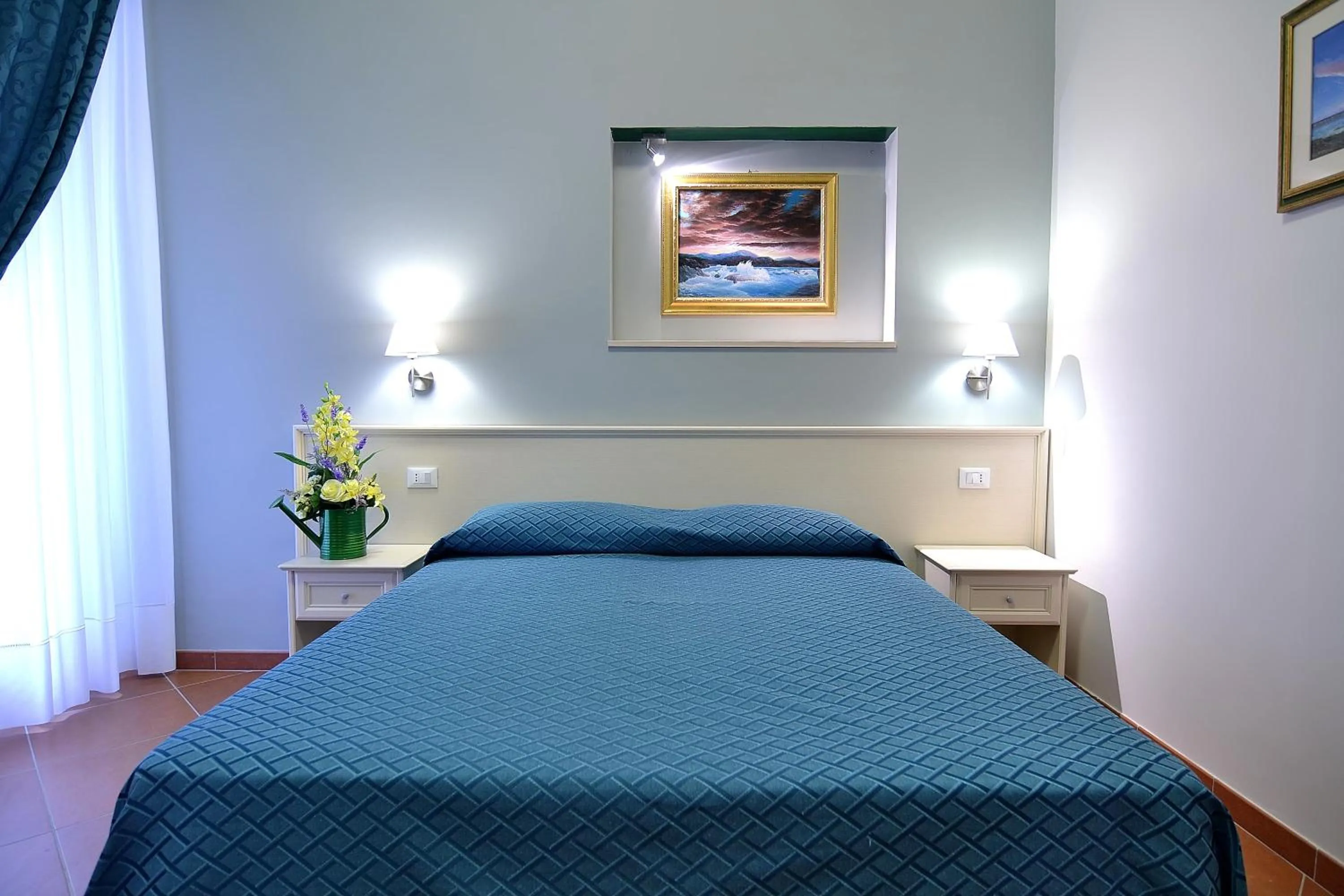 Bed in Ottaviano Guest House