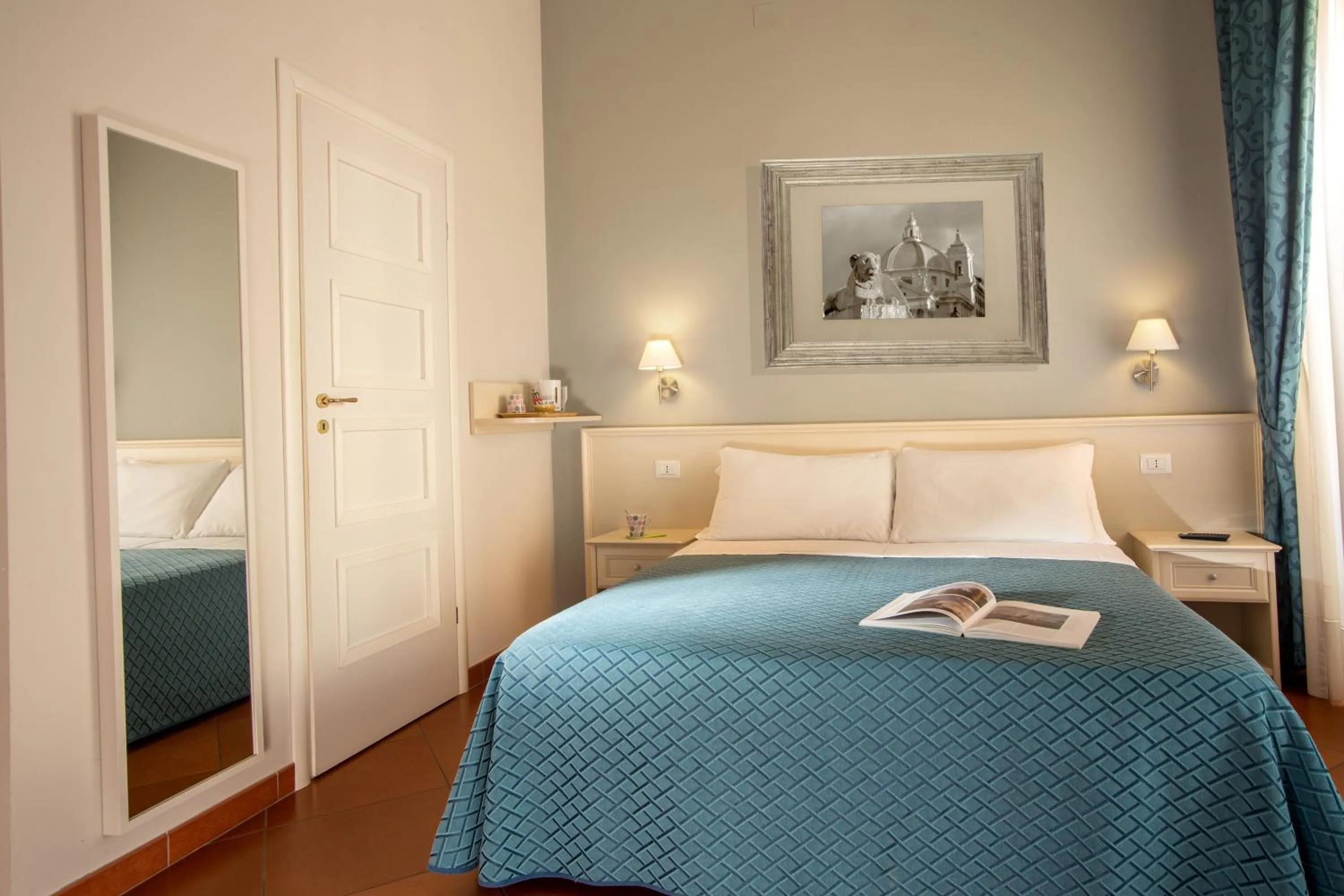 Bed in Ottaviano Guest House