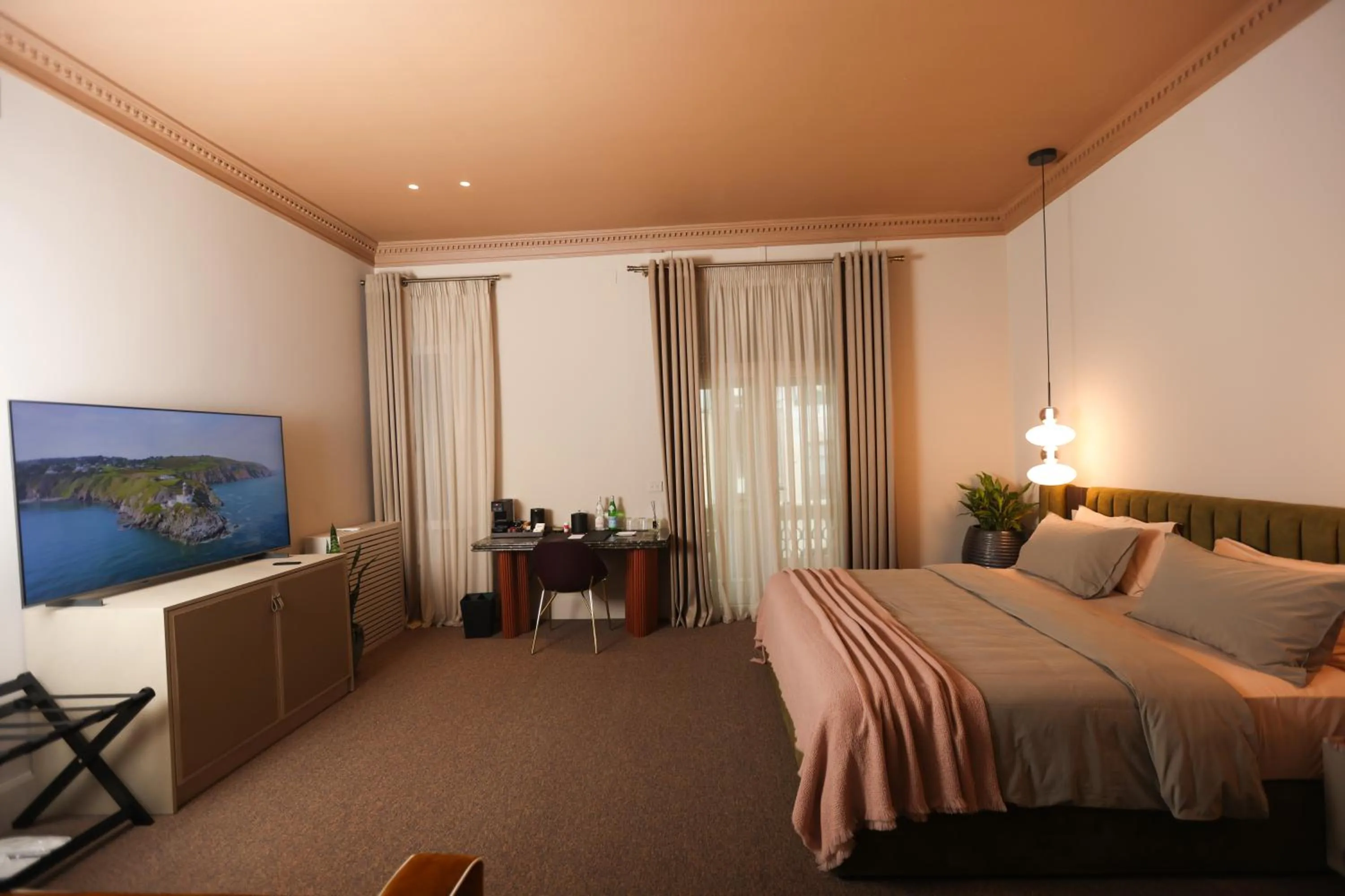 Bed in Padam Boutique Hotel