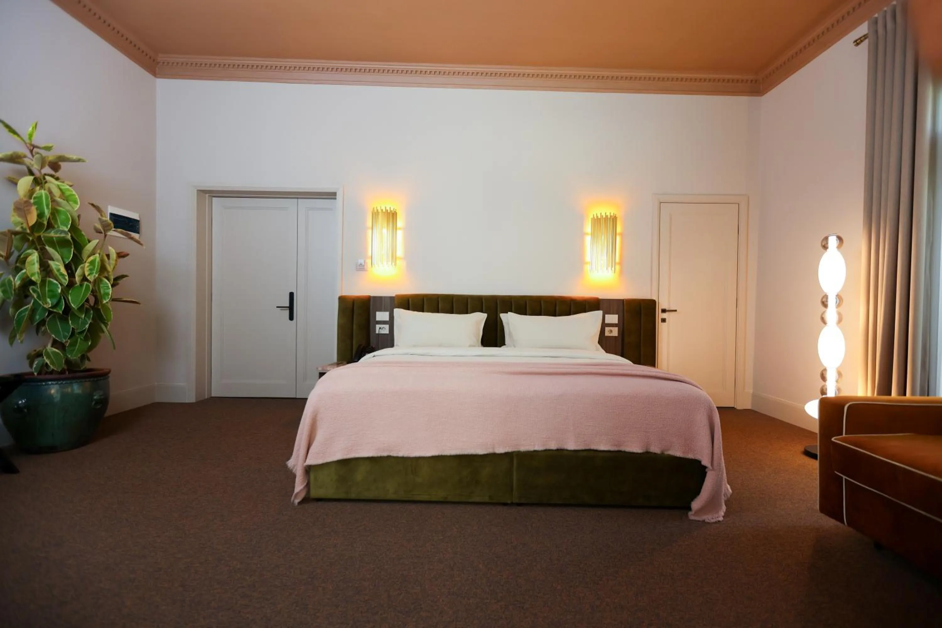 Bed in Padam Boutique Hotel