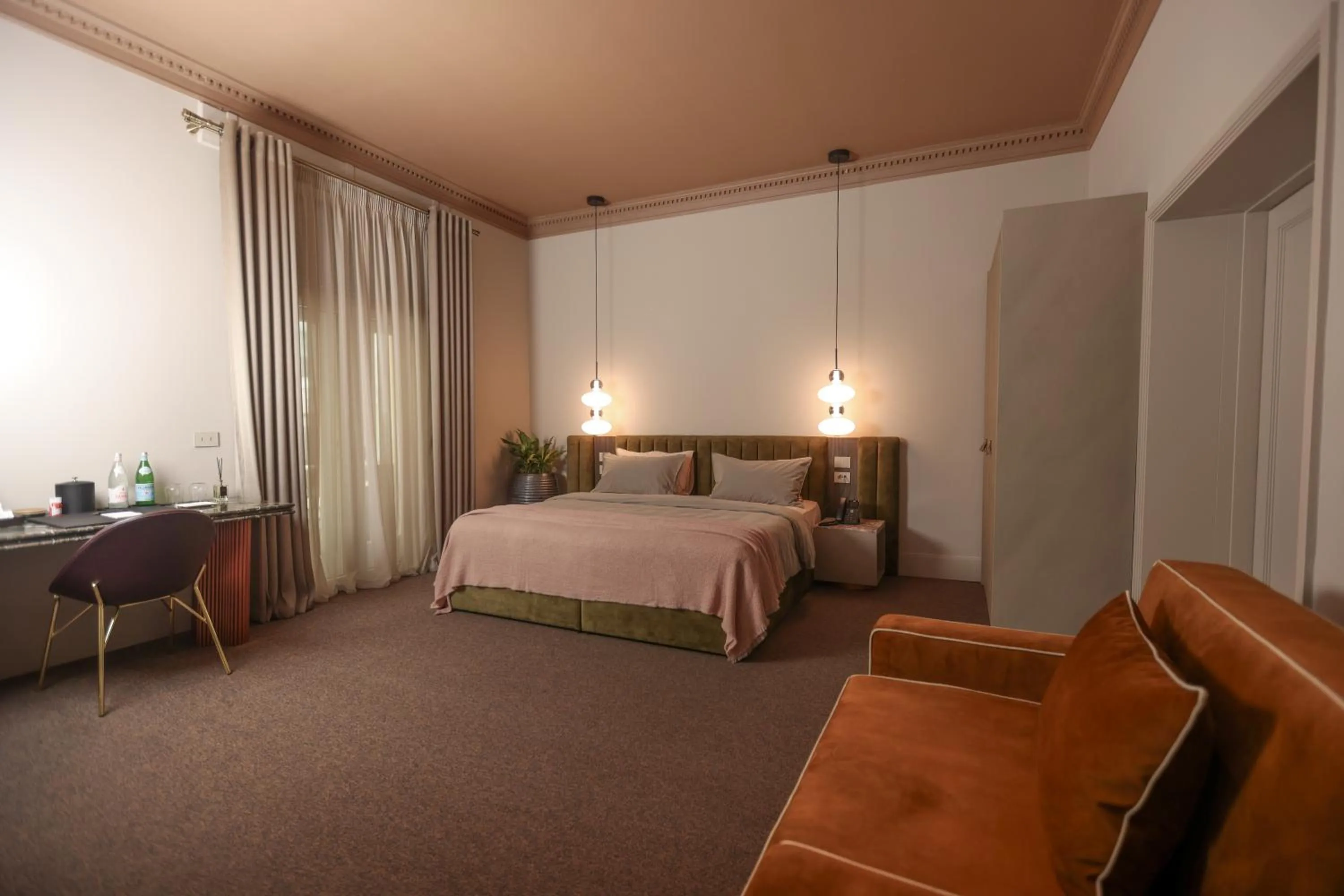 Bed in Padam Boutique Hotel