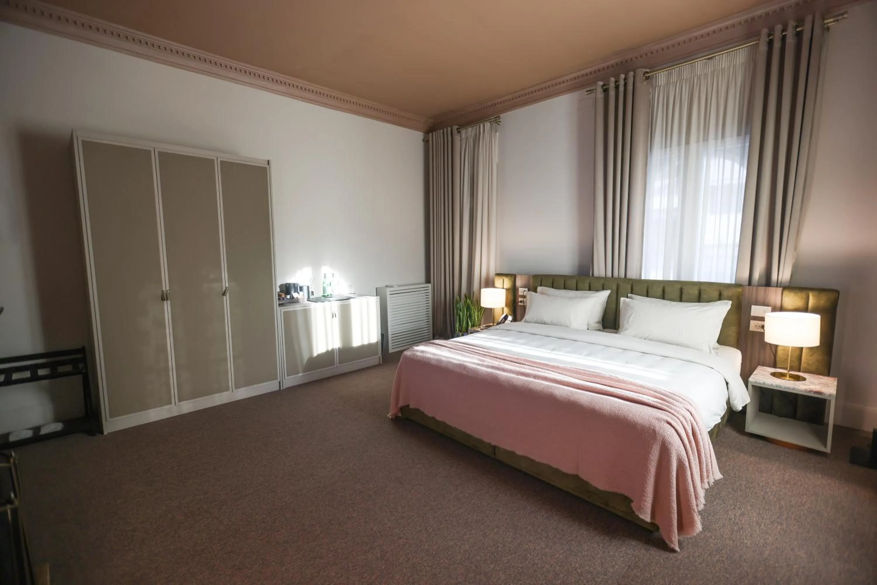 Bed in Padam Boutique Hotel