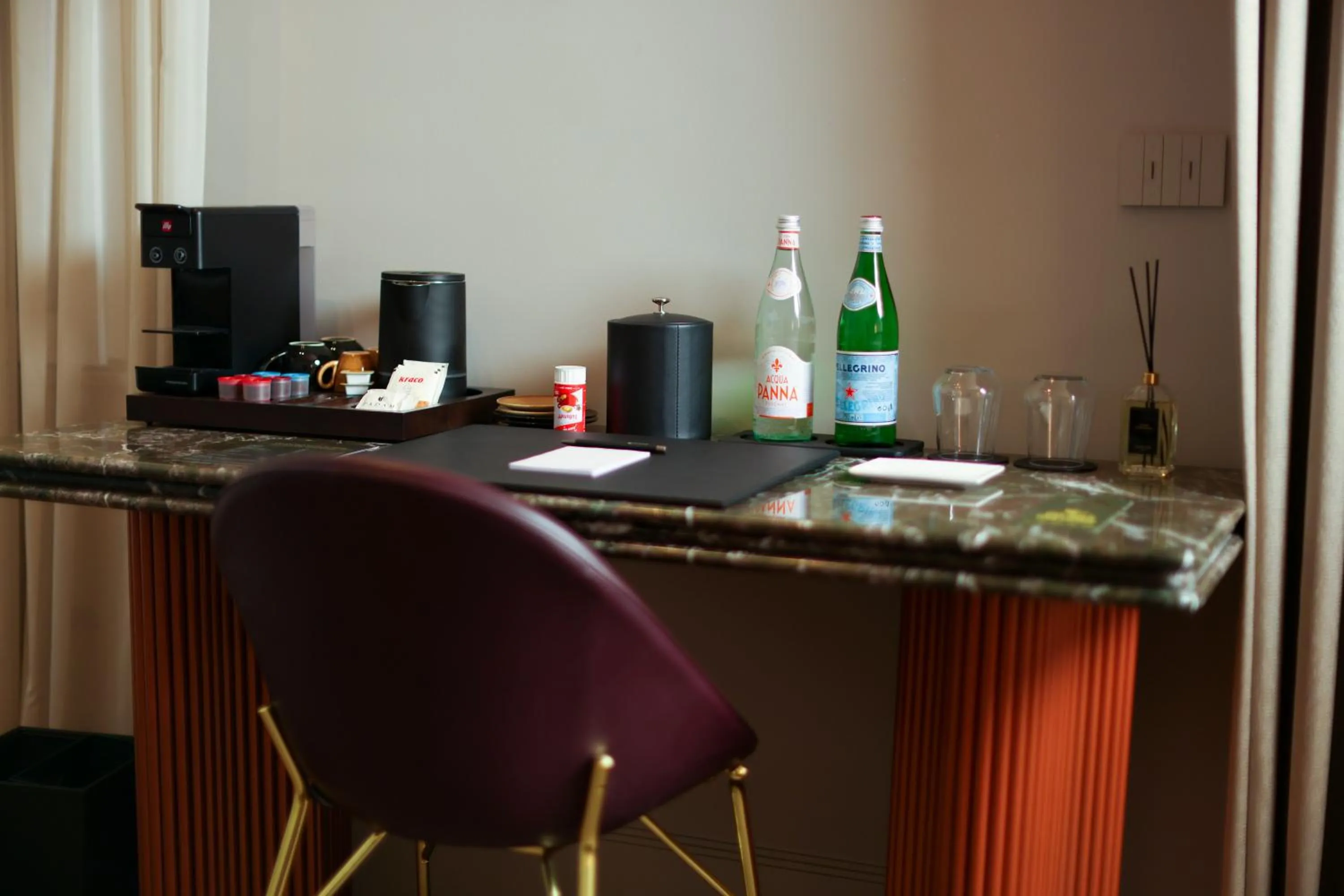 Food and drinks in Padam Boutique Hotel