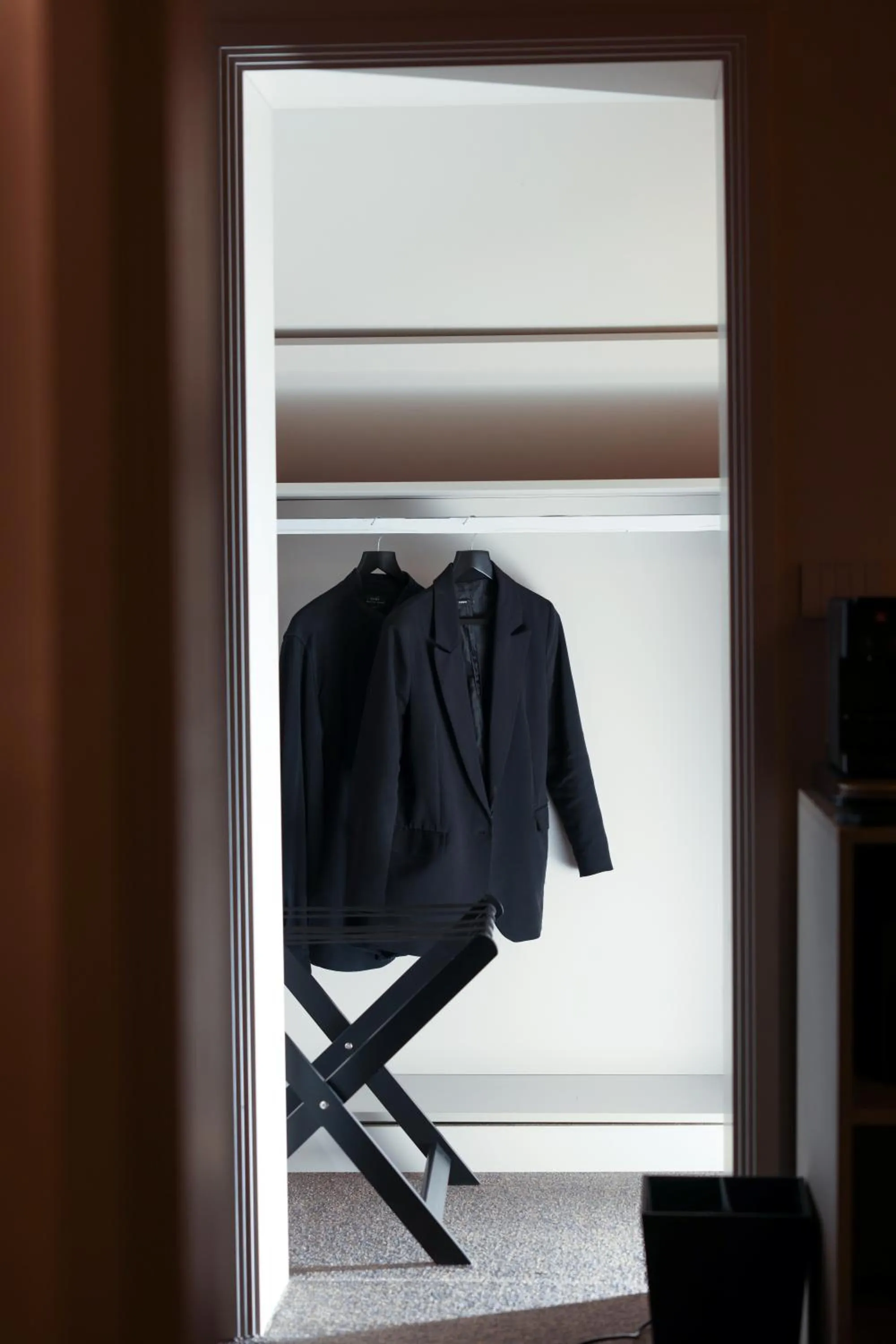 wardrobe in Padam Boutique Hotel