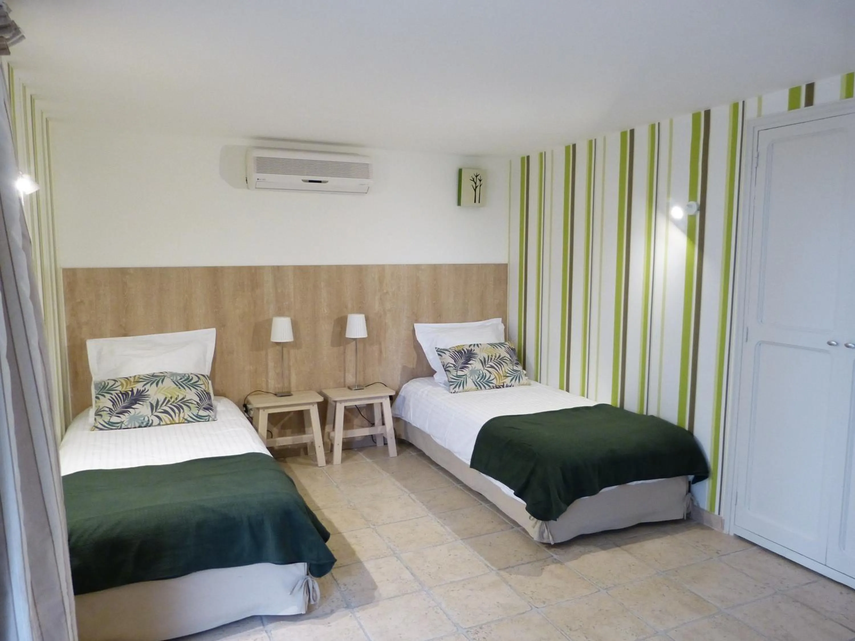 Twin Room - single occupancy in Villa Thebaïde Chambres d'hôtes