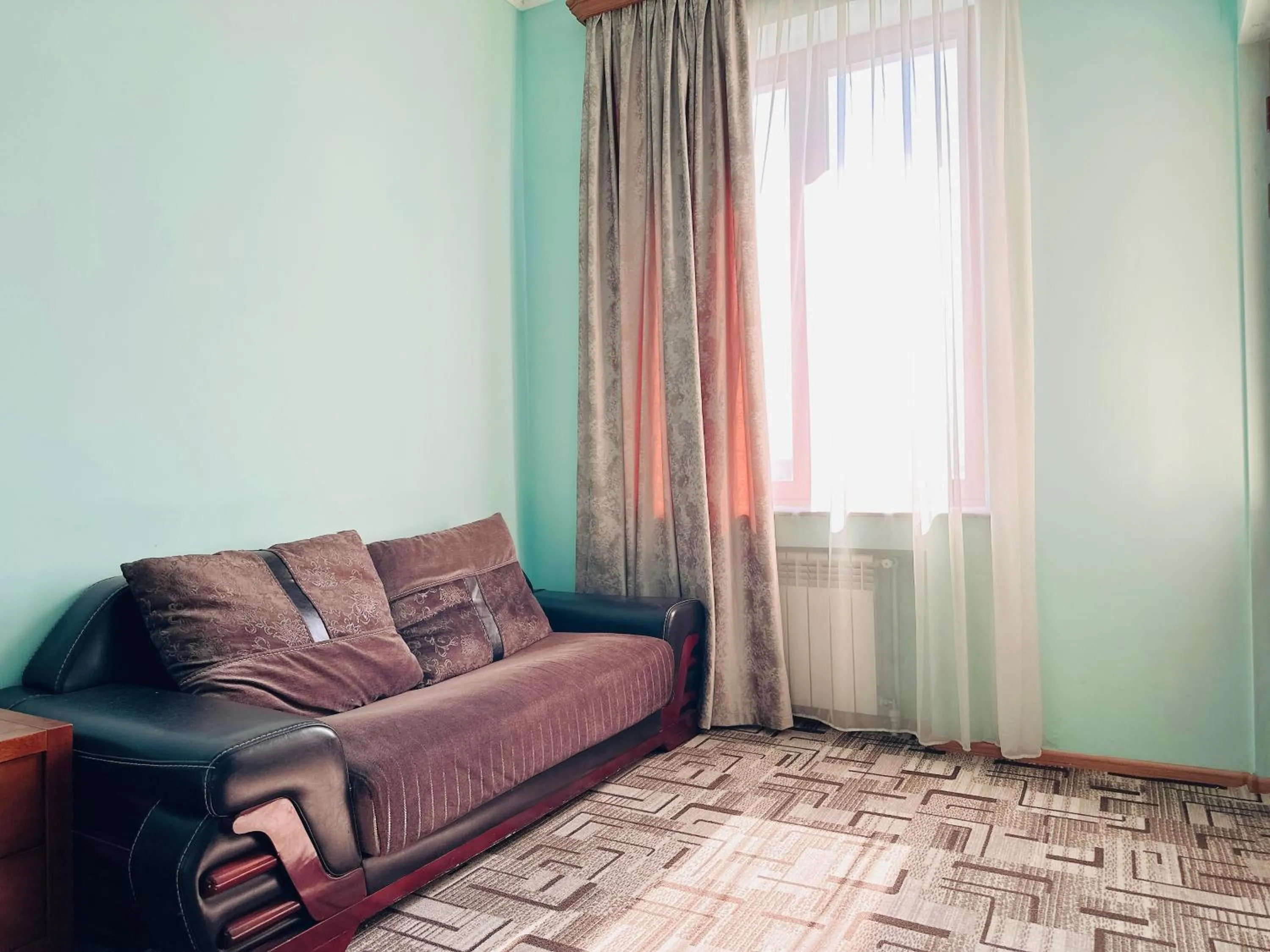 Seating area in SD Hotel