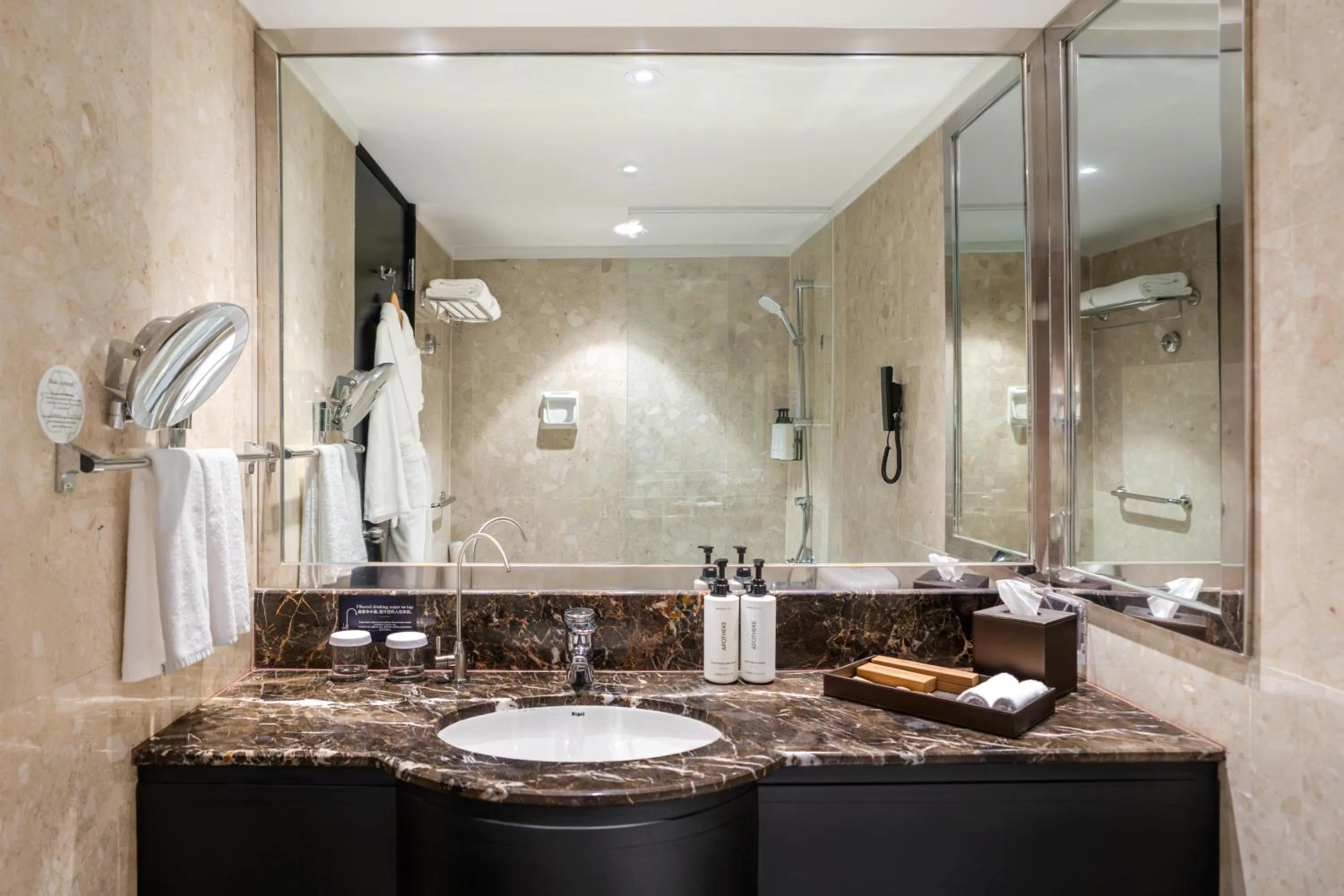 Bathroom in voco Orchard Singapore by IHG