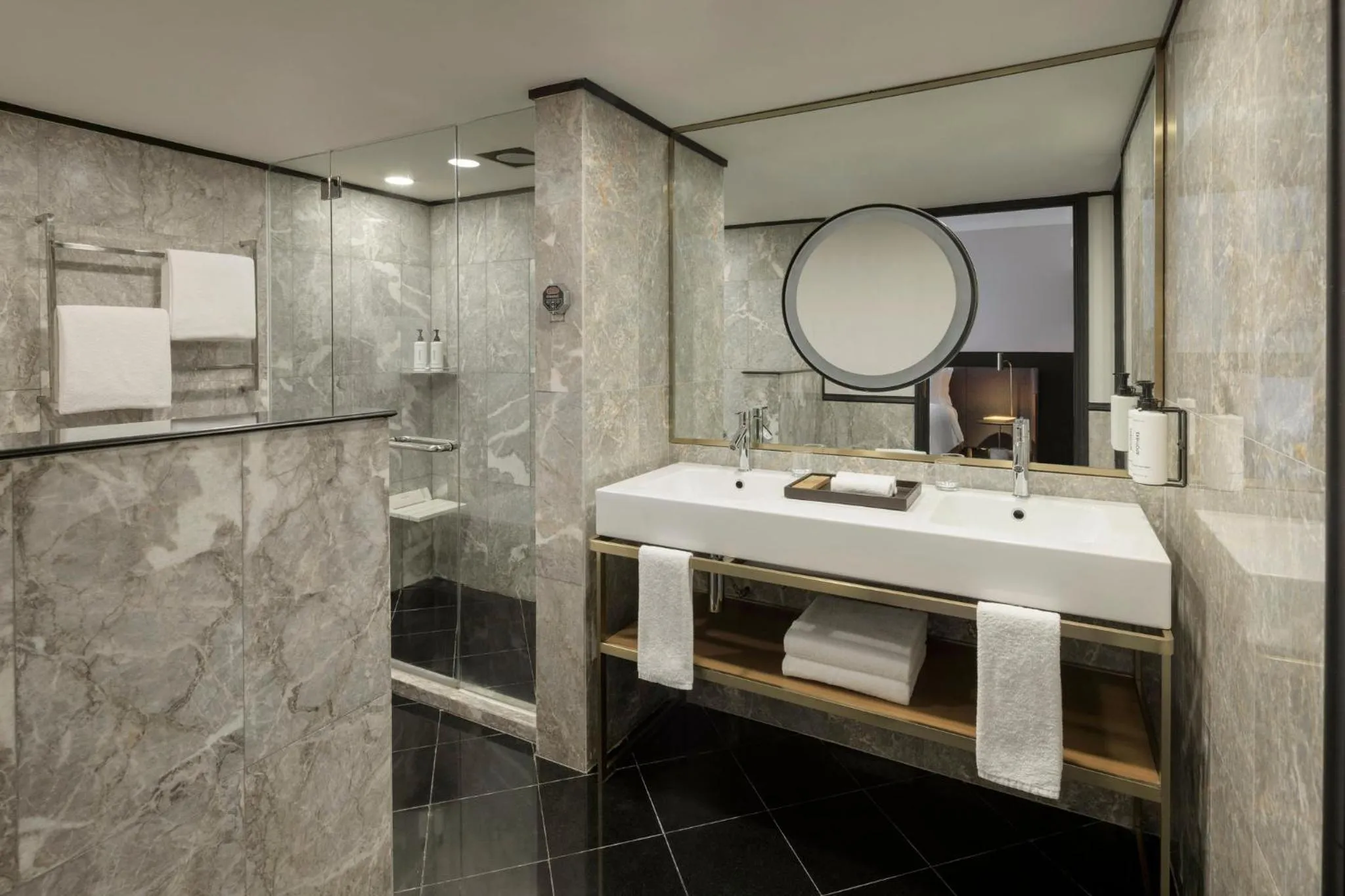 Bathroom in voco Orchard Singapore by IHG