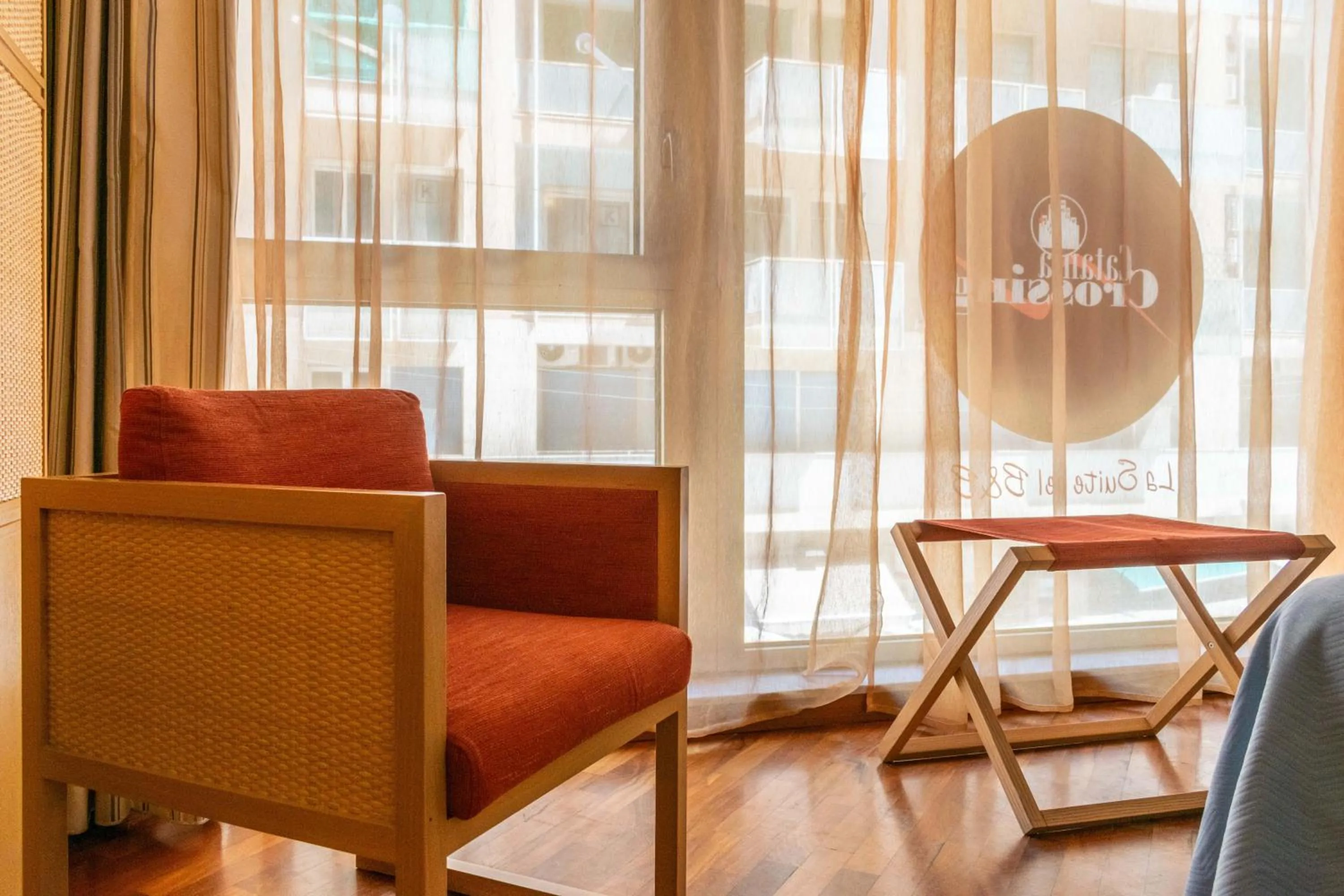 Living room in Catania Crossing B&B - Rooms & Comforts