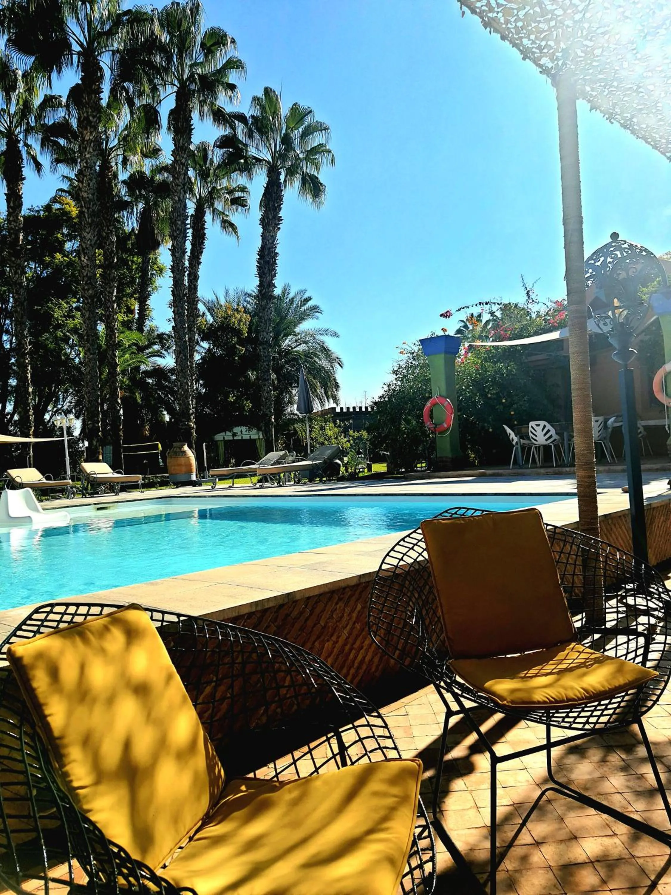 Pool view in Casa Taos