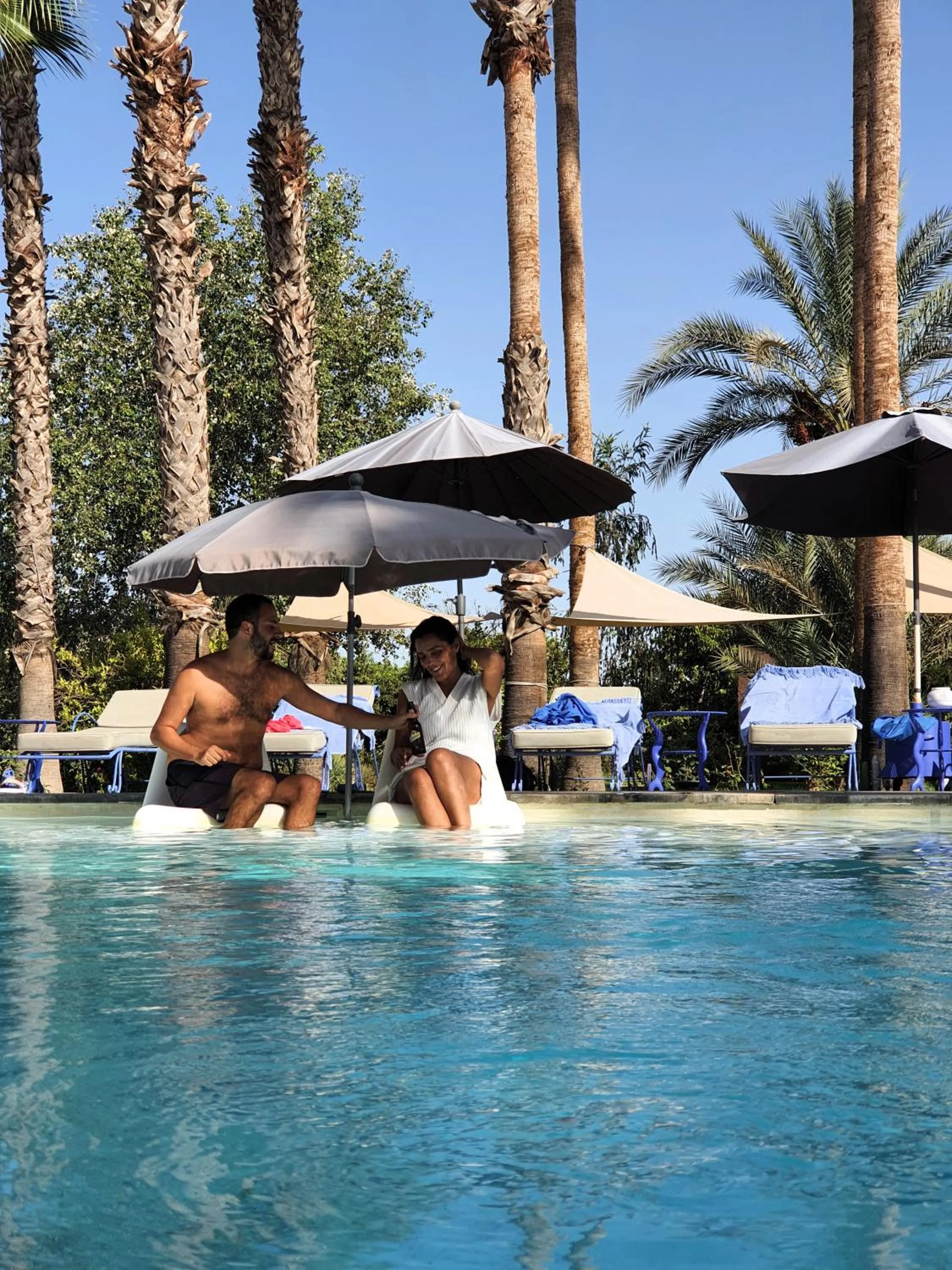 Swimming pool in Casa Taos