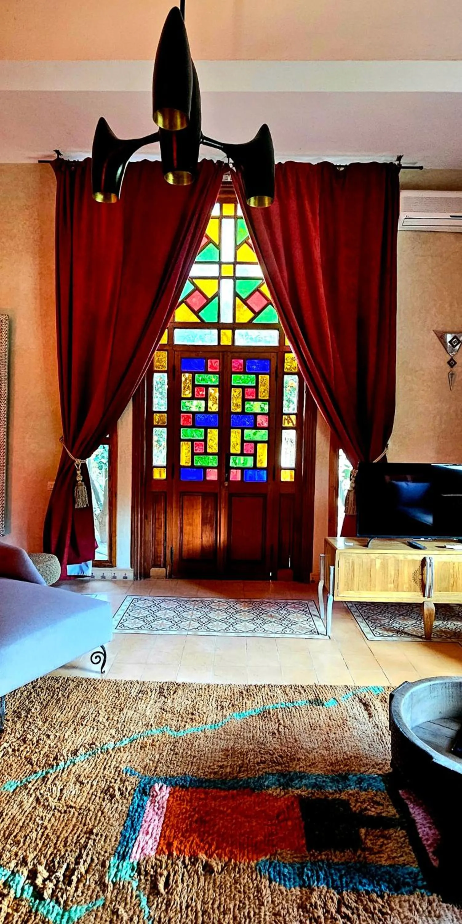 Garden view, Bed in Casa Taos