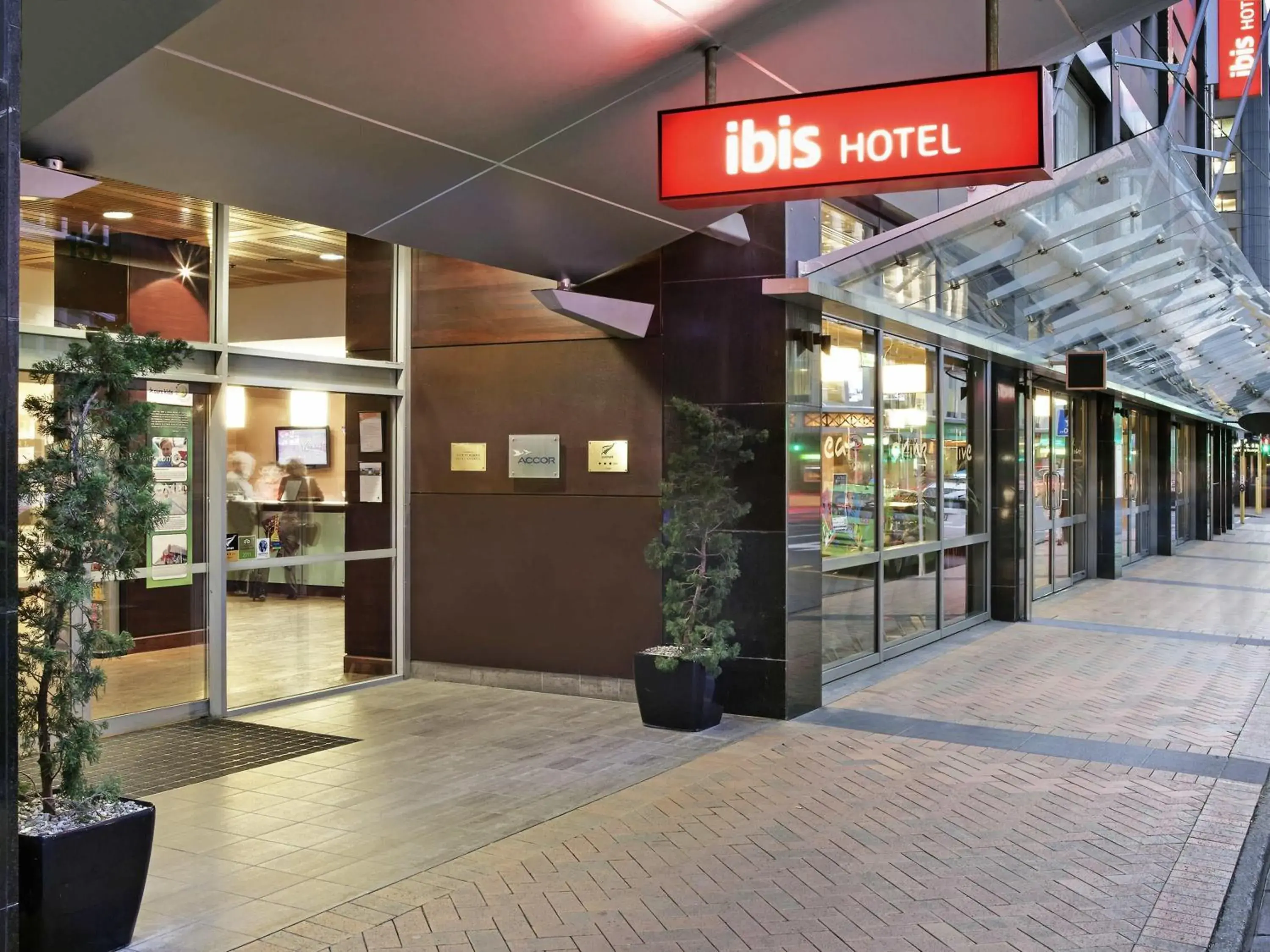Property building in ibis Wellington Property building in ibis Wellington