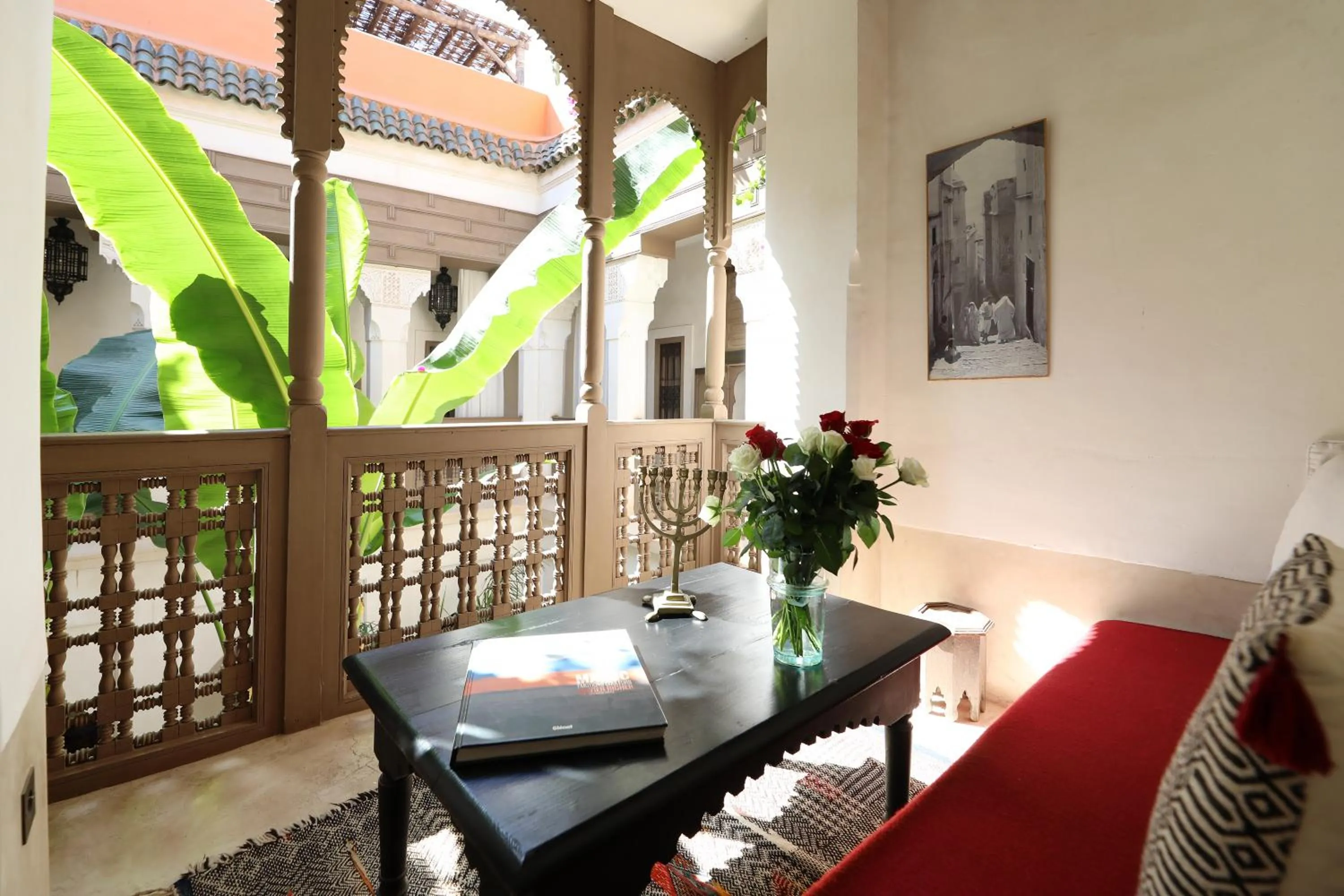 Seating area in Dar Akal