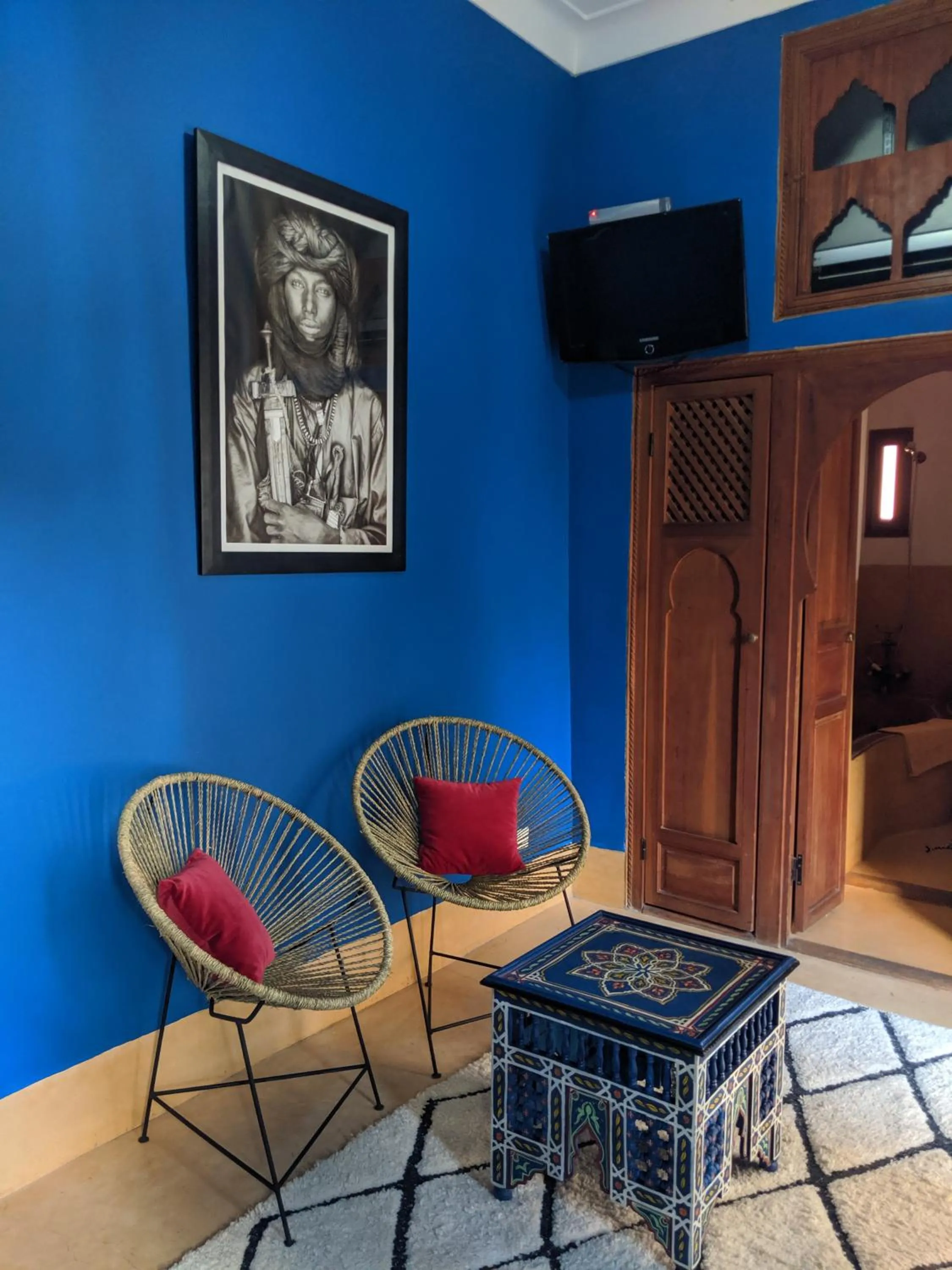 Bedroom in Riad Smara