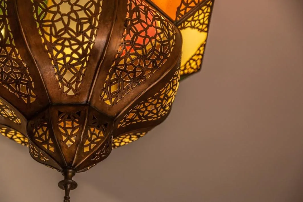 Decorative detail in Riad Smara