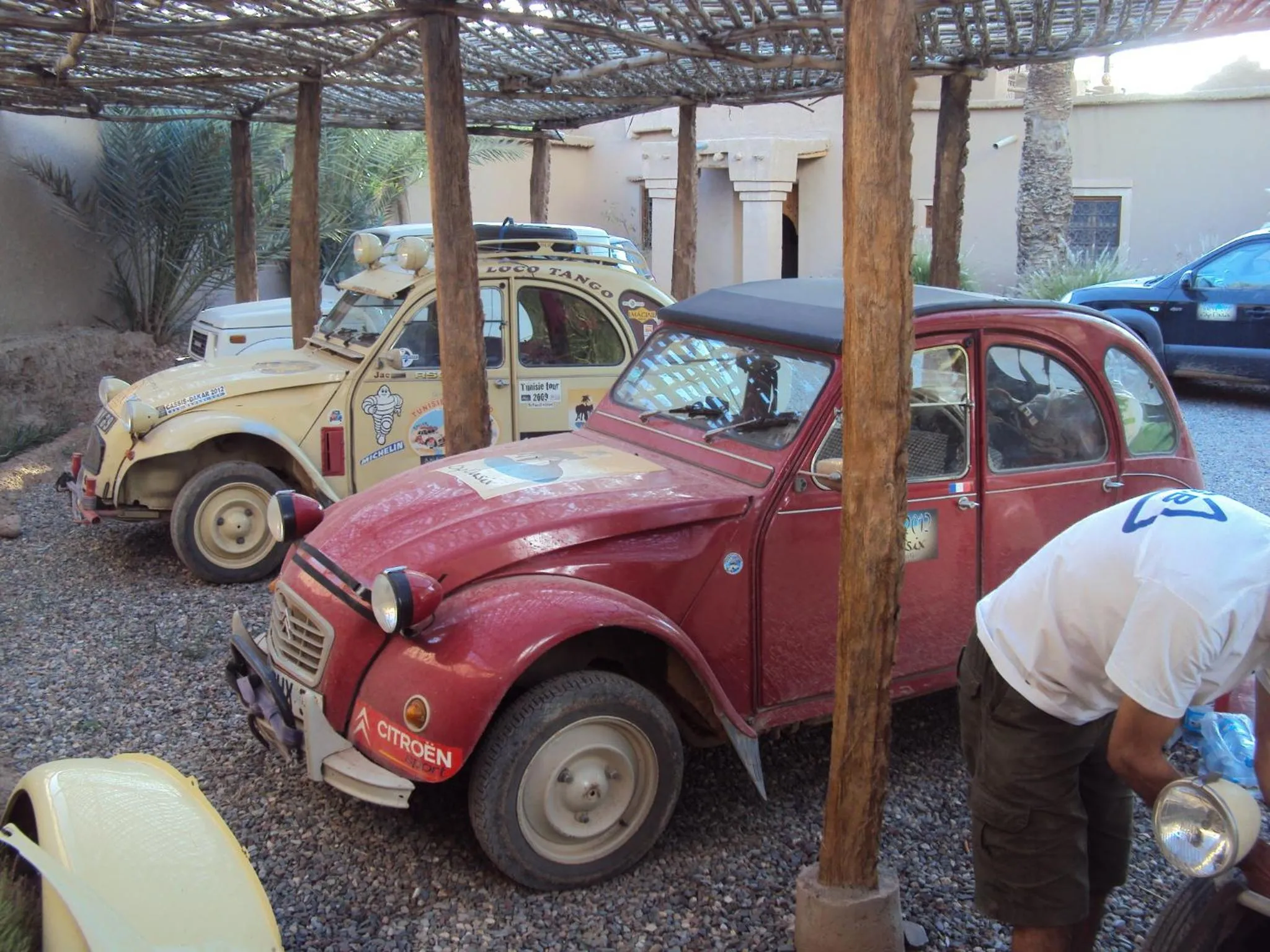 On site in Dar Lorkam