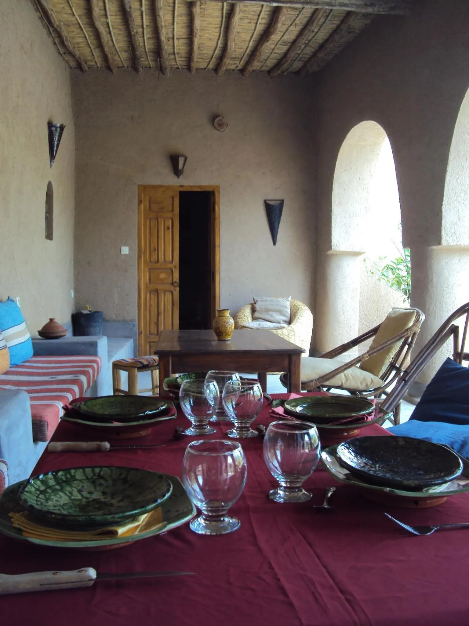 Patio in Dar Lorkam