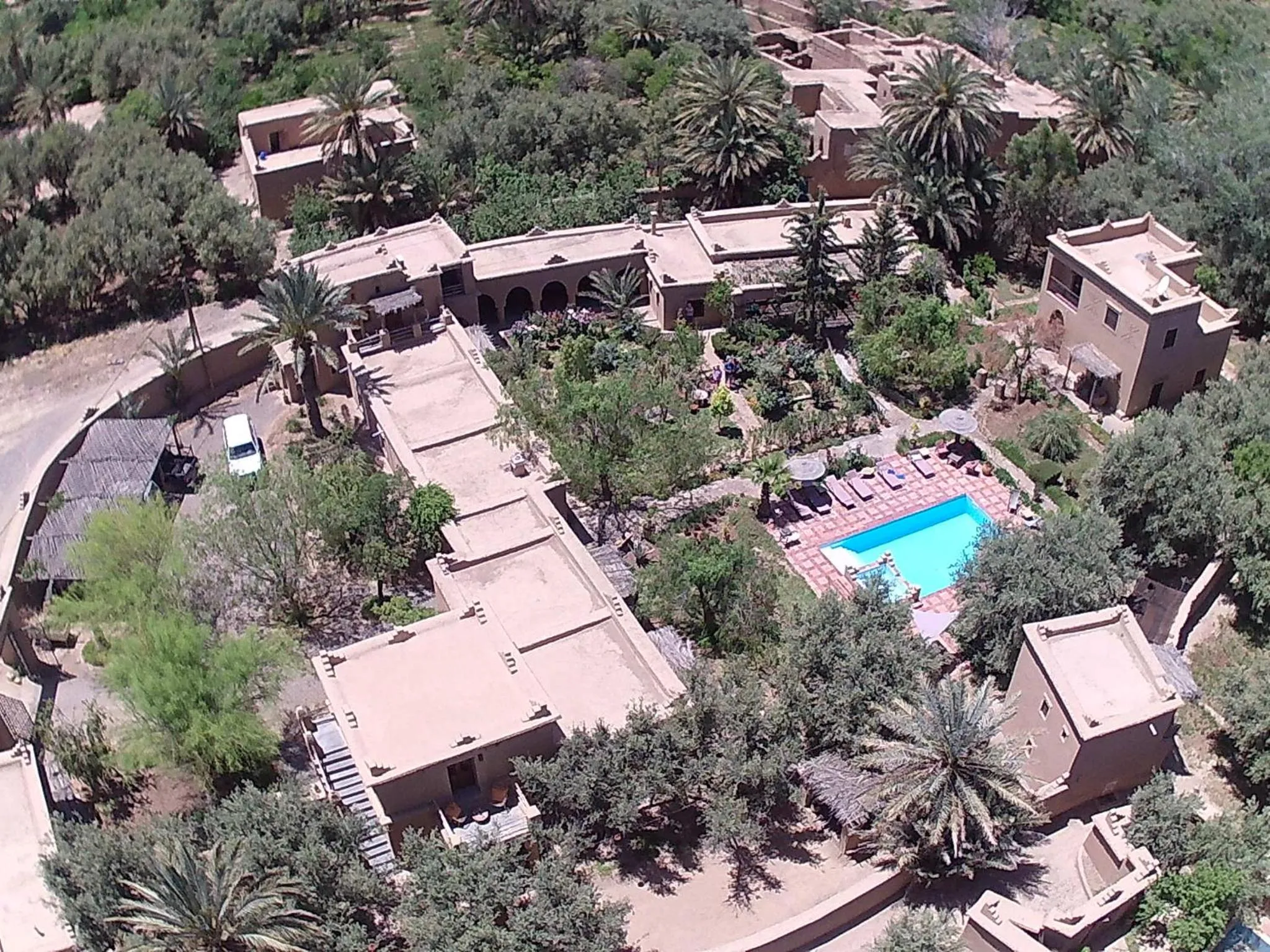 Bird's eye view in Dar Lorkam