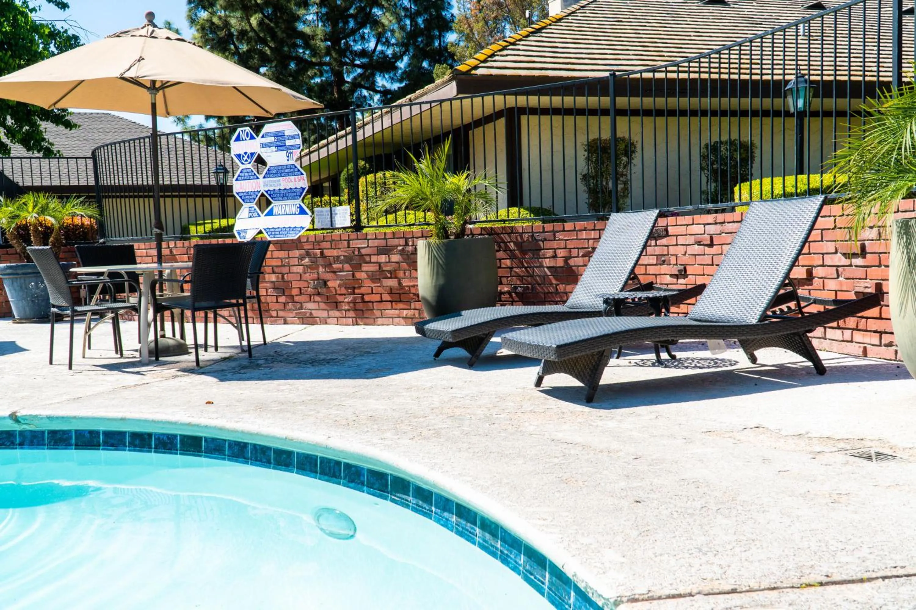 Swimming pool in Hotel Piccadilly