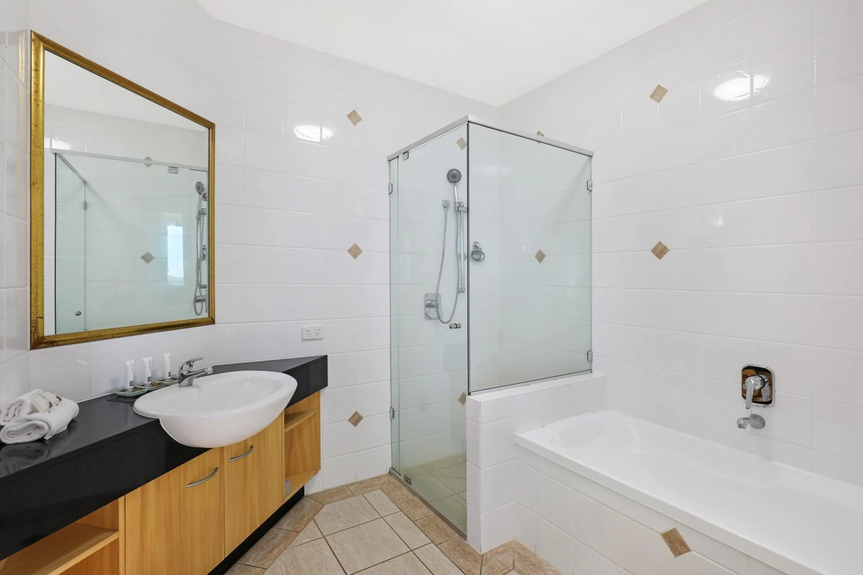 Bathroom in Santorini Twin Waters