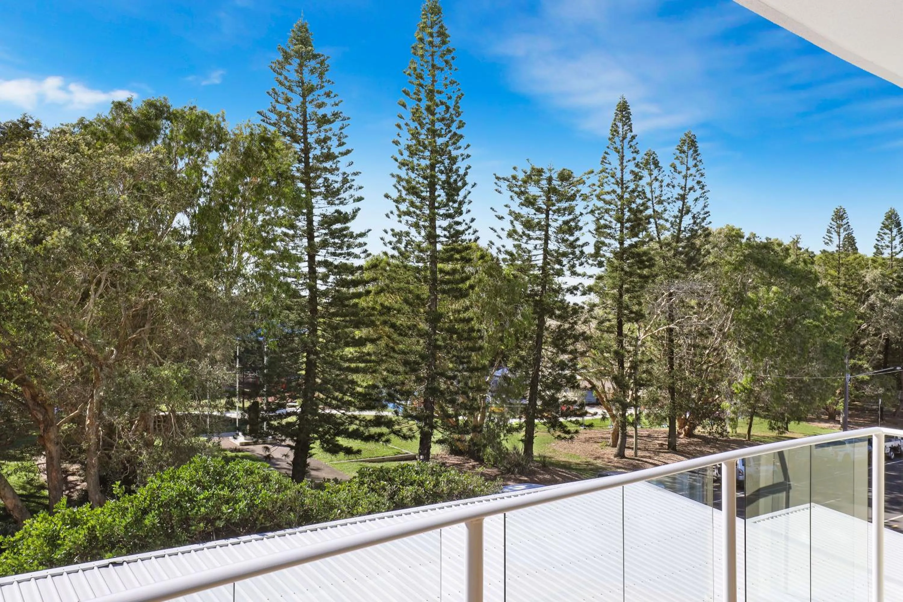 Garden view in Santorini Twin Waters