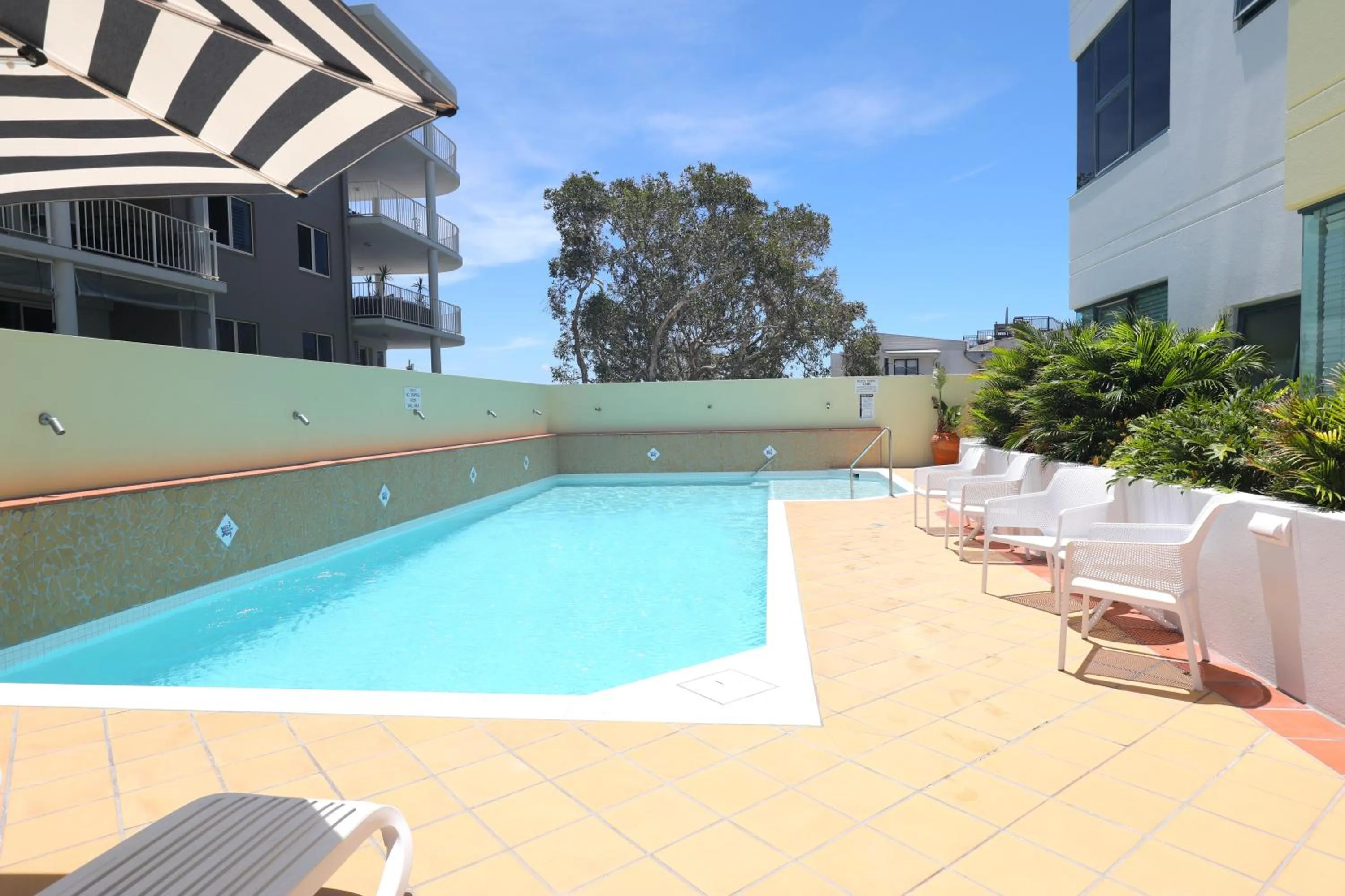 Swimming pool in Santorini Twin Waters