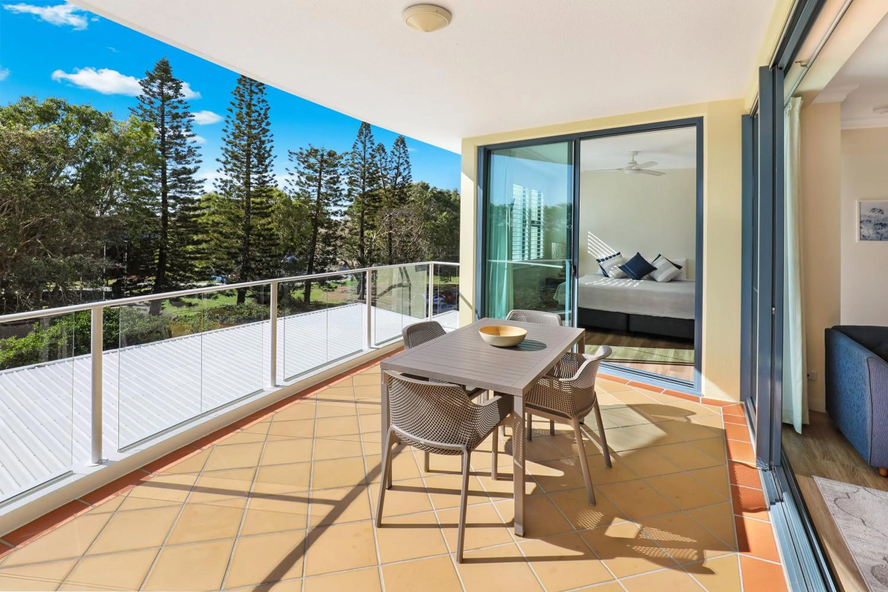 Balcony/Terrace in Santorini Twin Waters