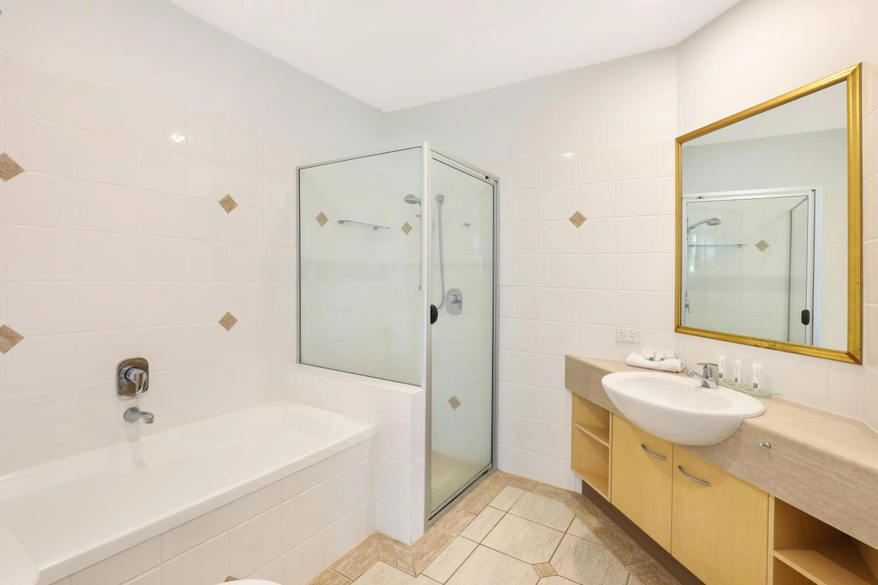 Bathroom in Santorini Twin Waters