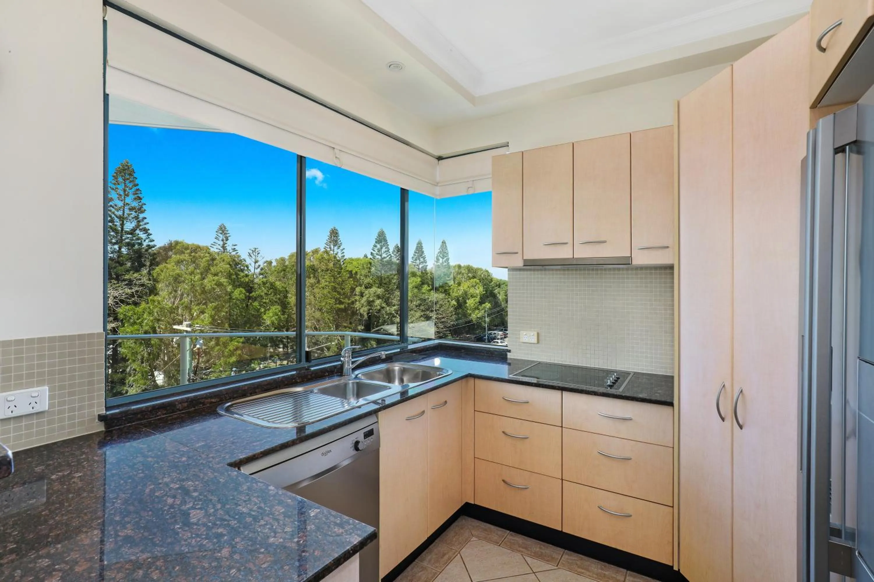 Kitchen or kitchenette in Santorini Twin Waters