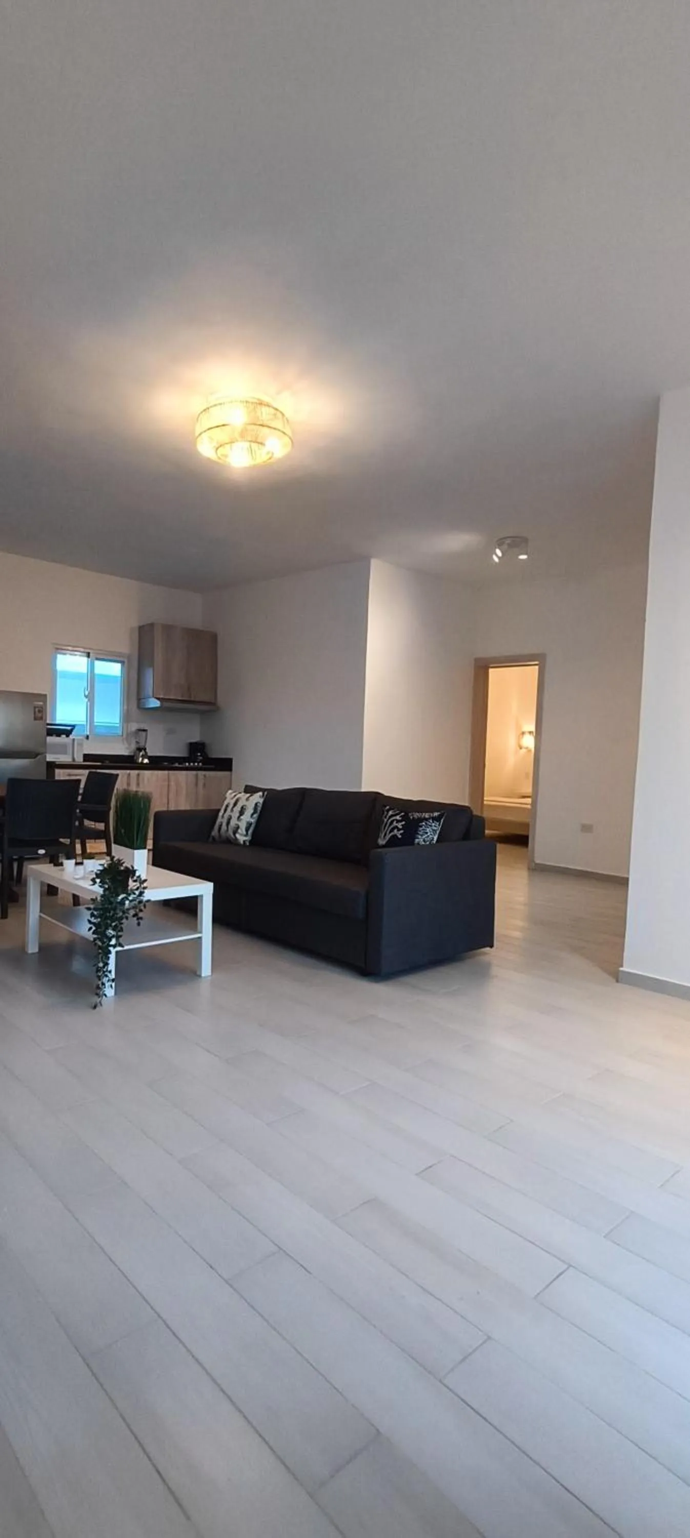 Living room in Las Terrazas Condo Punta Cana Beach - Los Corales Village