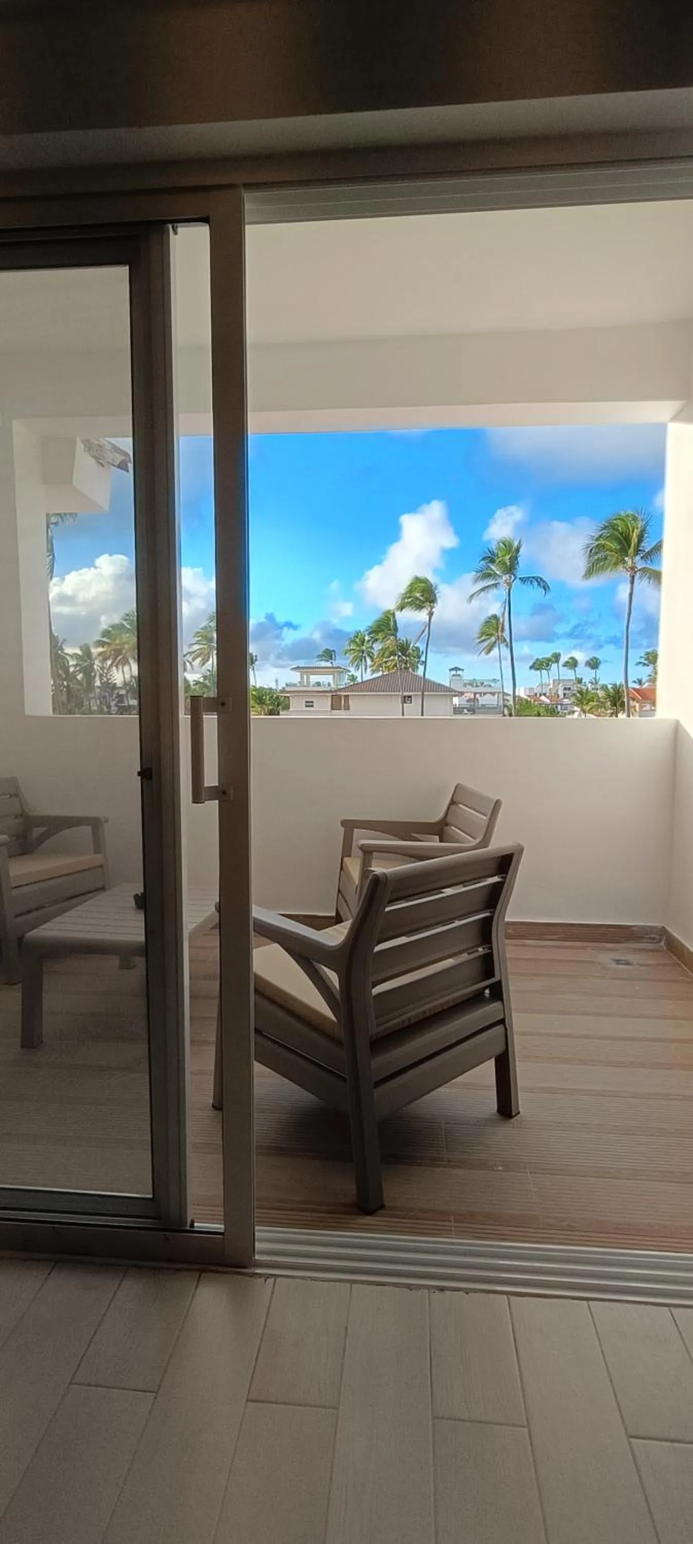 Balcony/Terrace in Las Terrazas Condo Punta Cana Beach - Los Corales Village