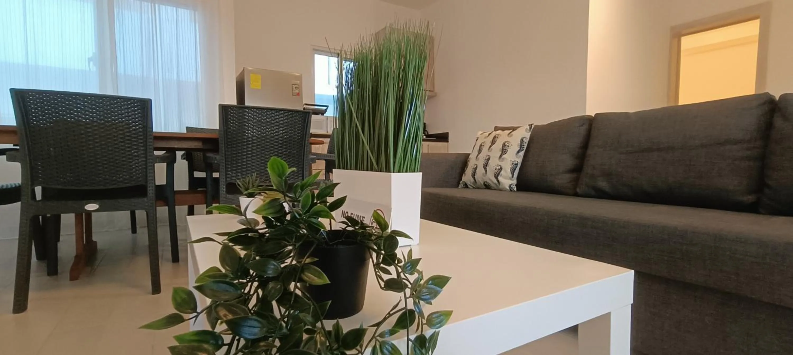 Living room in Las Terrazas Condo Punta Cana Beach - Los Corales Village