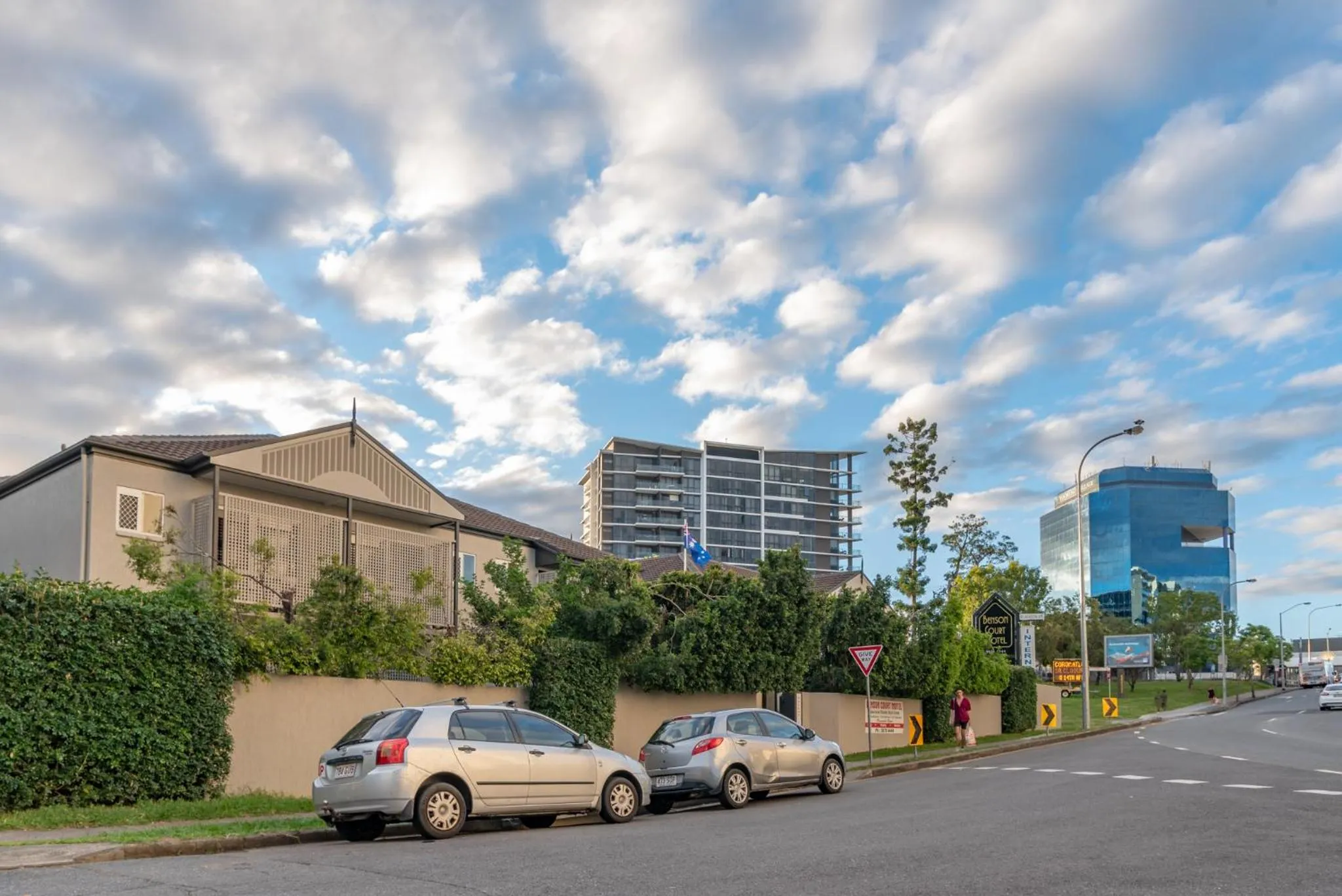 Property building in Benson Court Motel