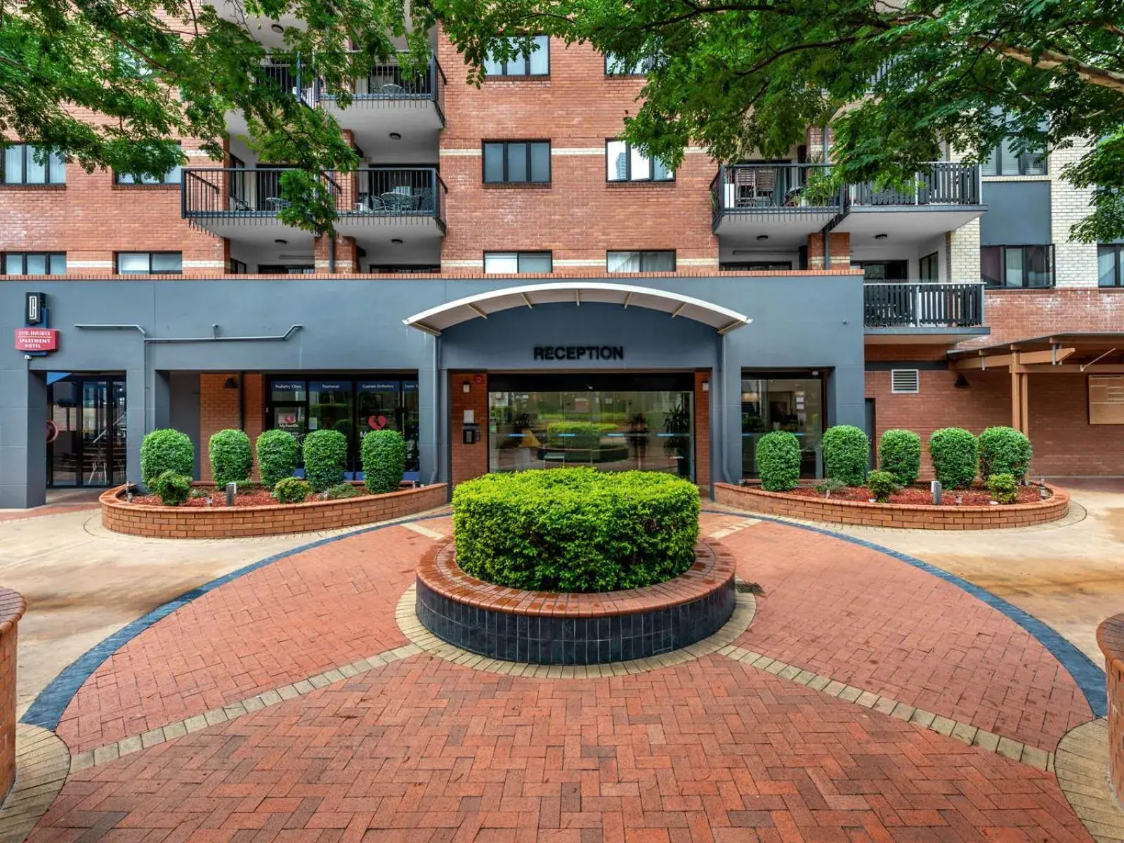 Property building in Central Brunswick Apartment Hotel Property building in Central Brunswick Apartment Hotel