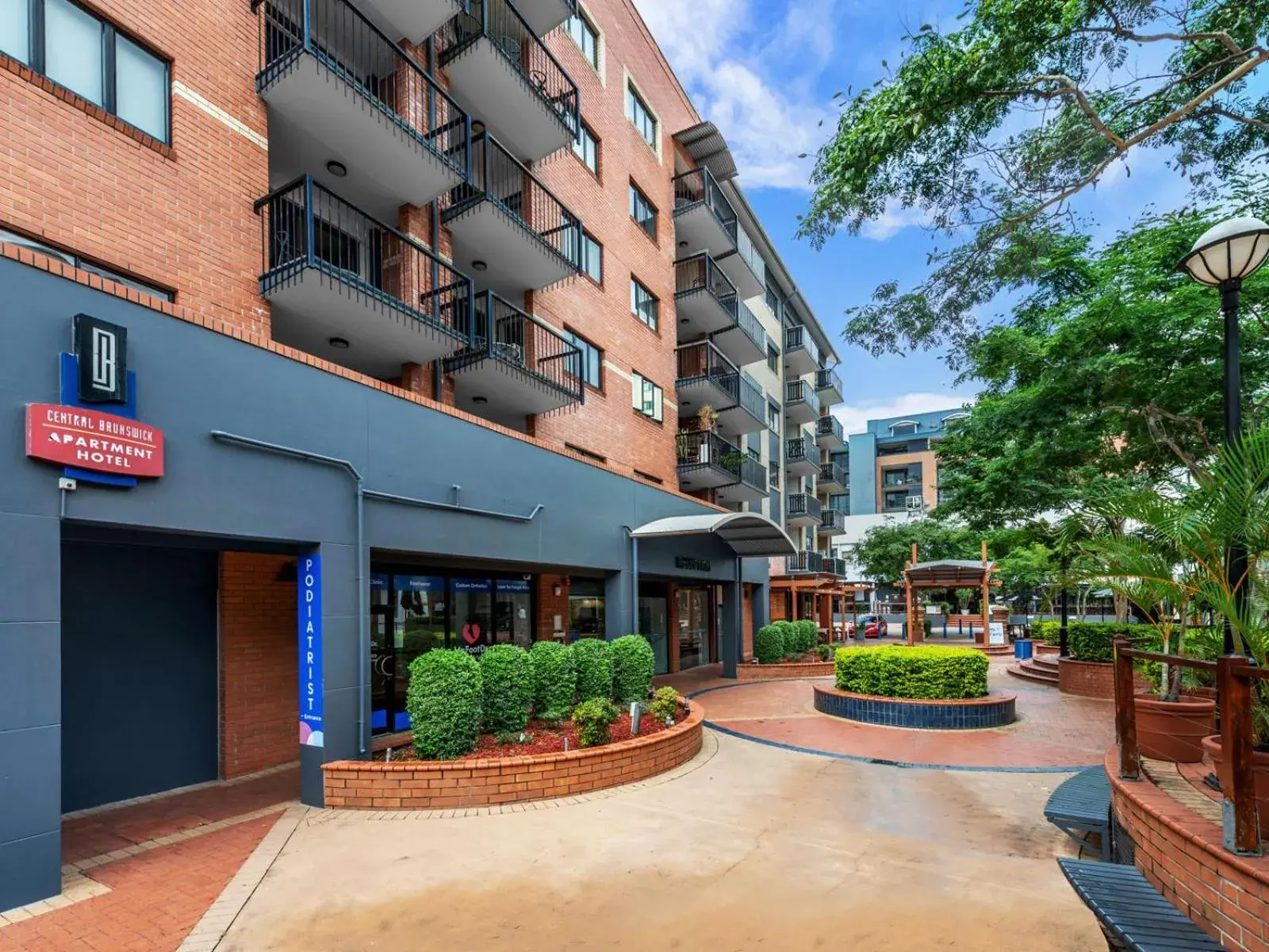 Property building in Central Brunswick Apartment Hotel Property building in Central Brunswick Apartment Hotel