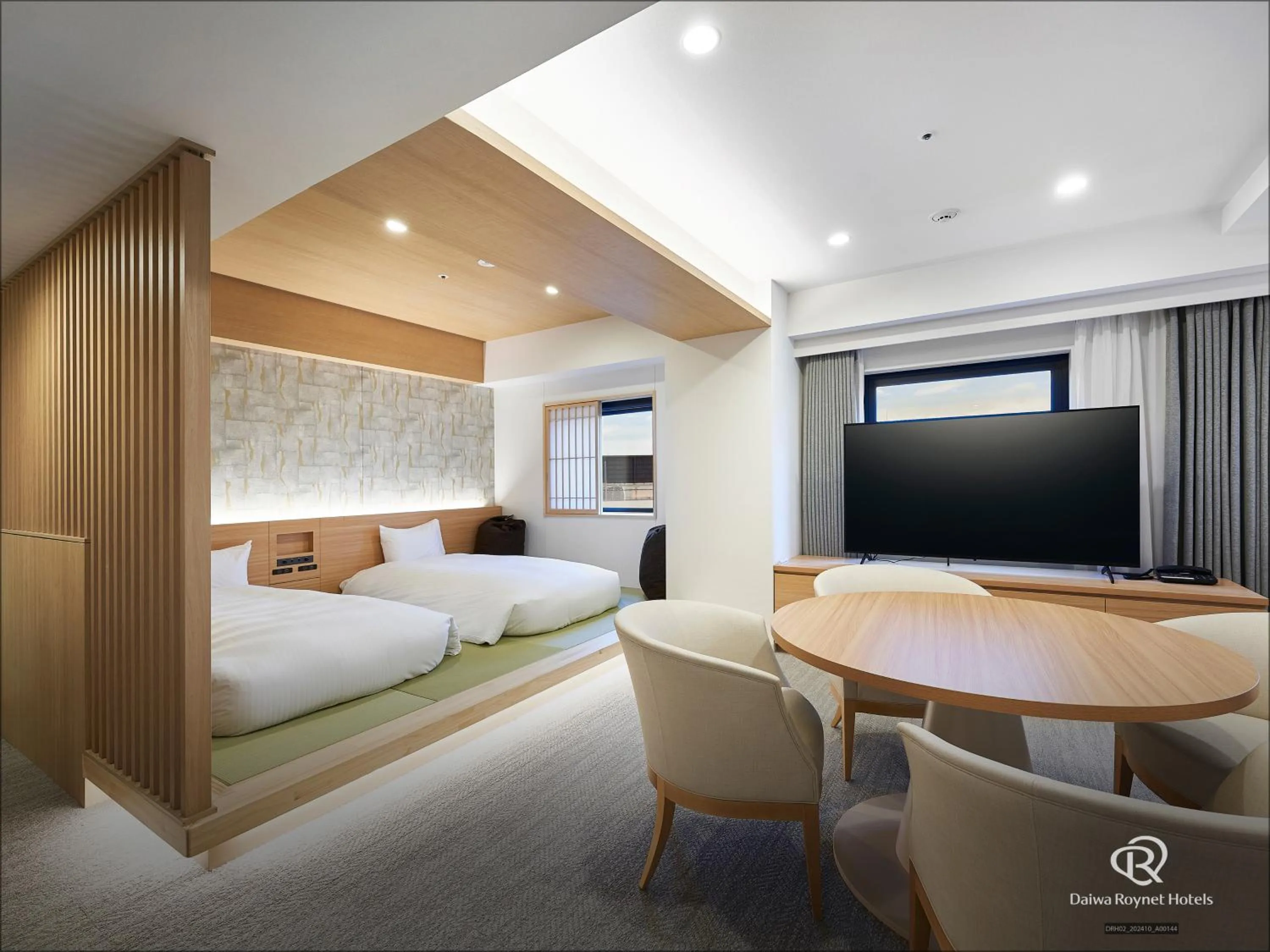 Bed in Daiwa Roynet Hotel Yokohama-Koen