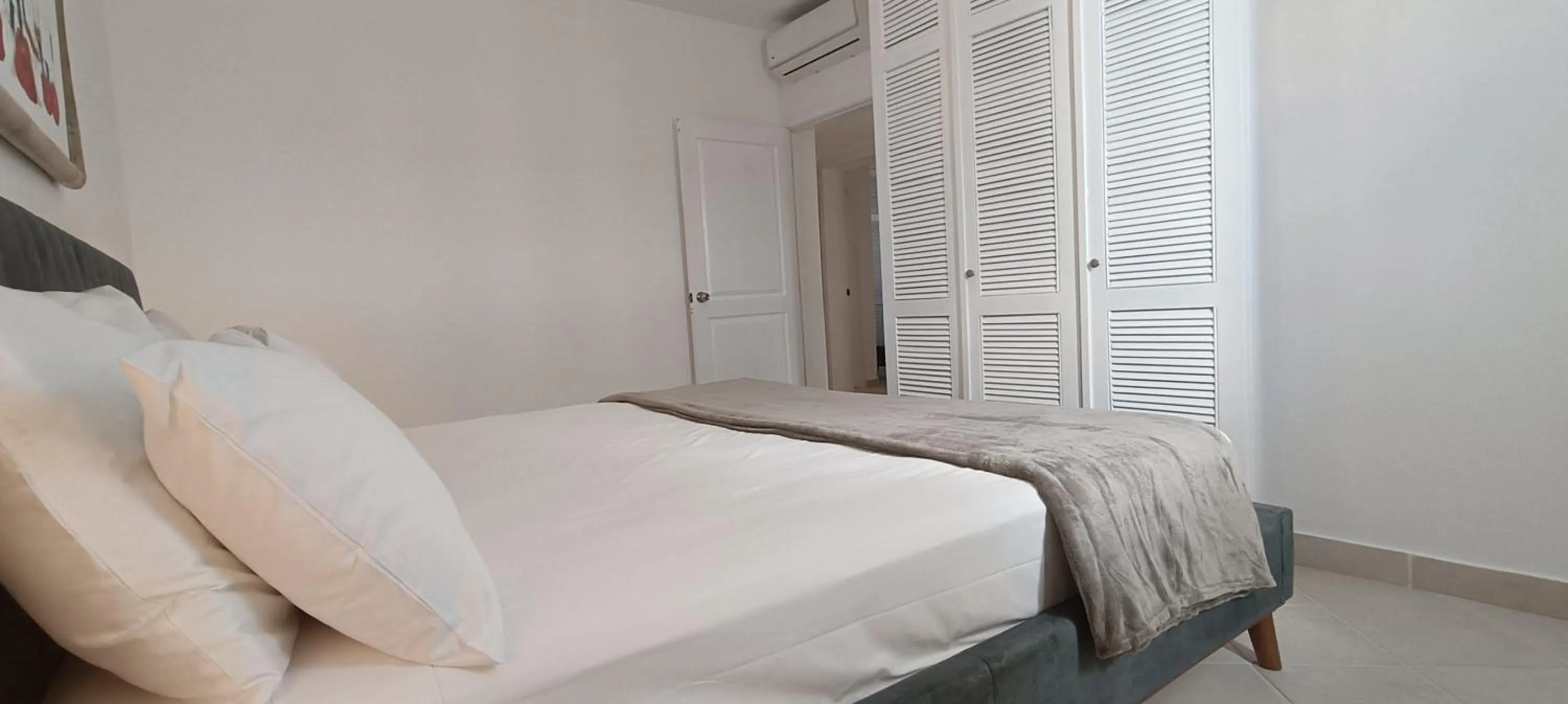 Bed in Flor del Mar Condo Punta Cana Beachfront