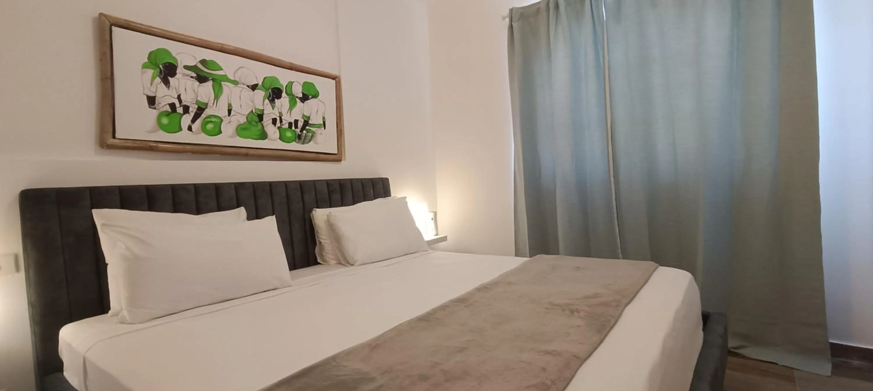 Bed in Flor del Mar Condo Punta Cana Beachfront