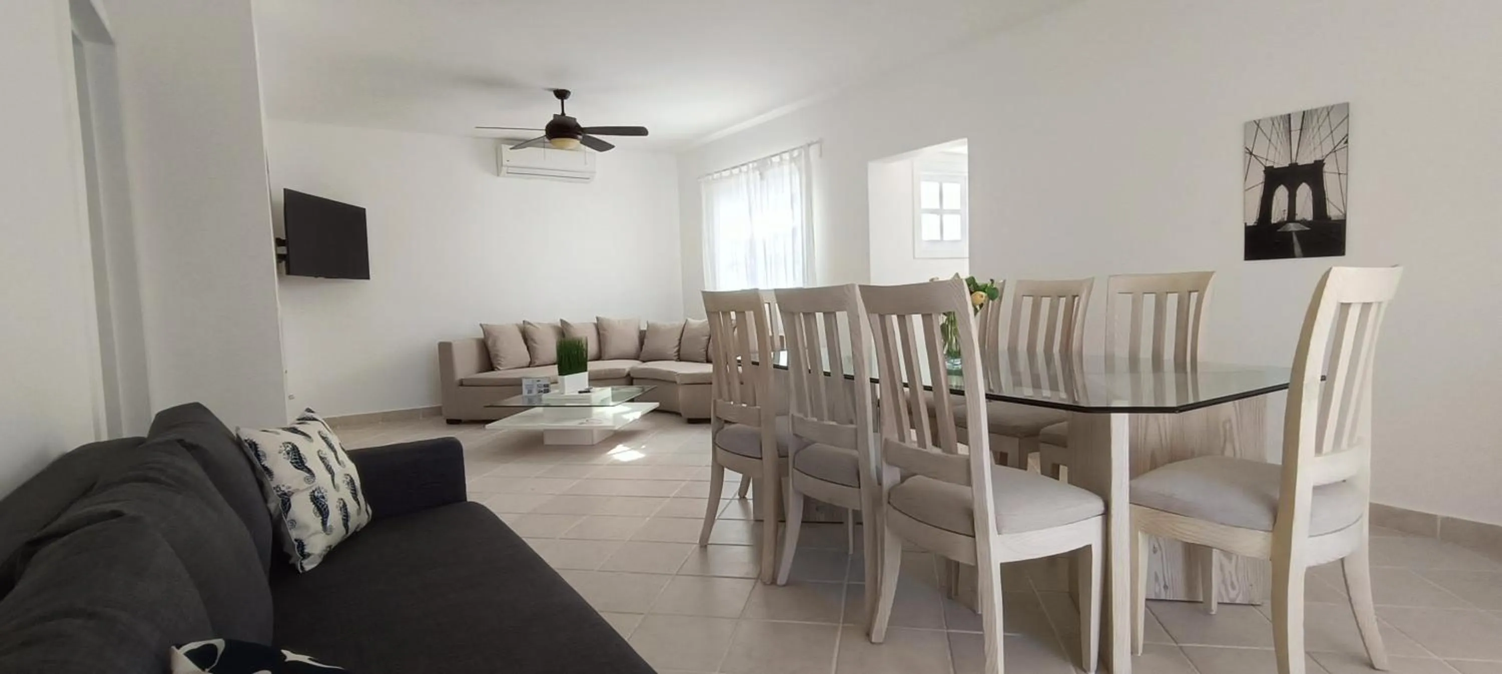 TV and multimedia in Flor del Mar Condo Punta Cana Beachfront