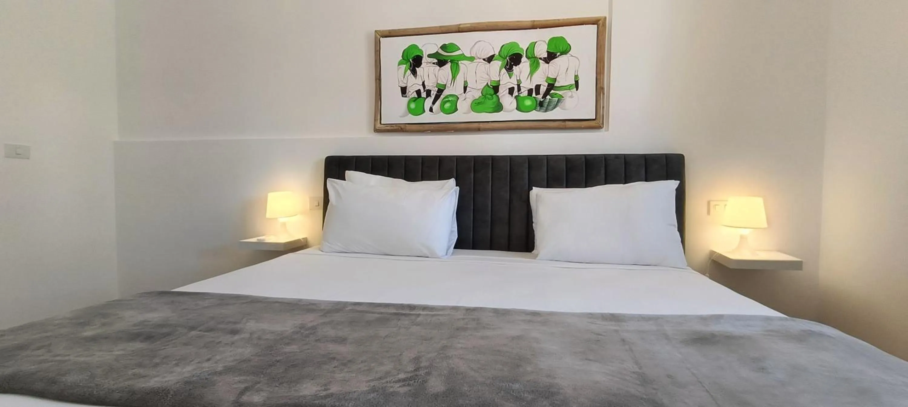 Bed in Flor del Mar Condo Punta Cana Beachfront