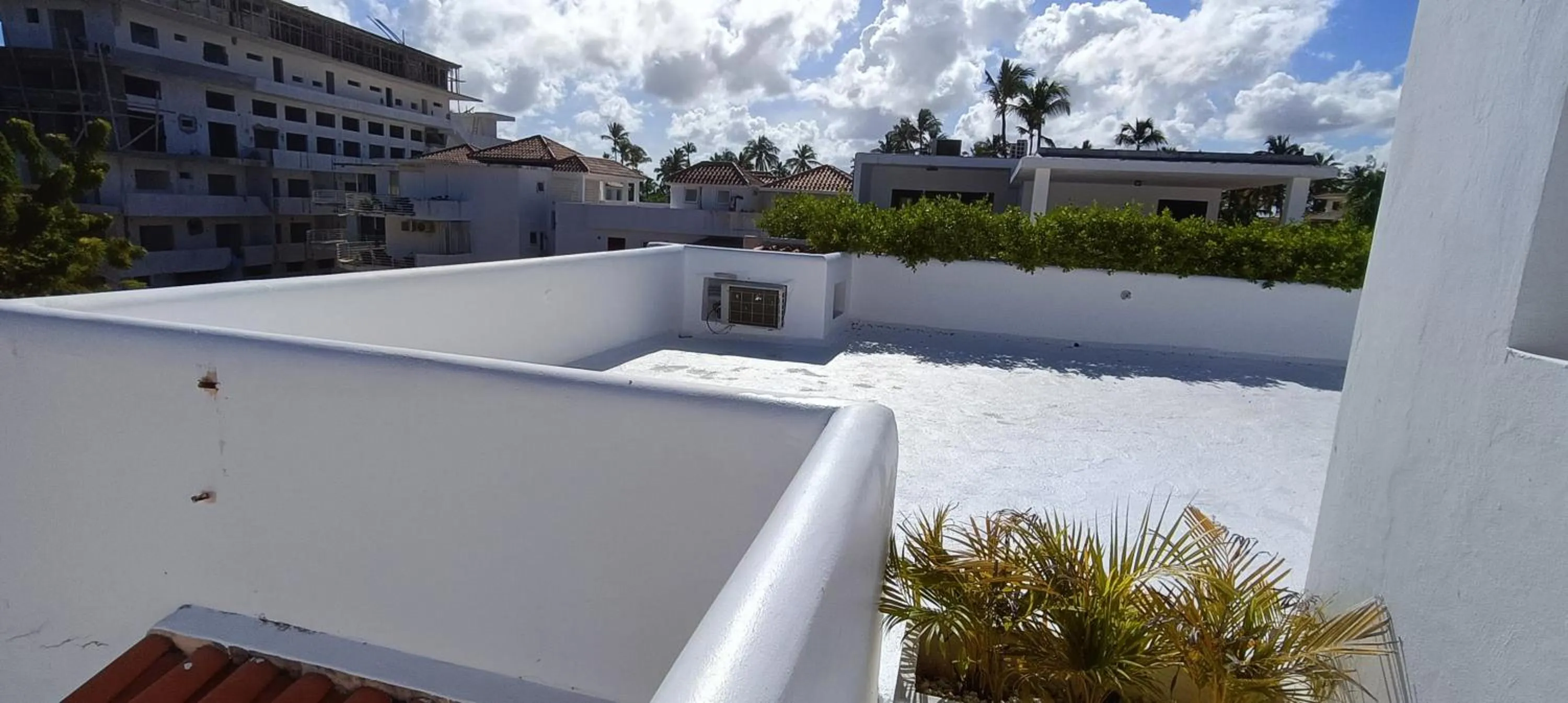 Balcony/Terrace in Flor del Mar Condo Punta Cana Beachfront