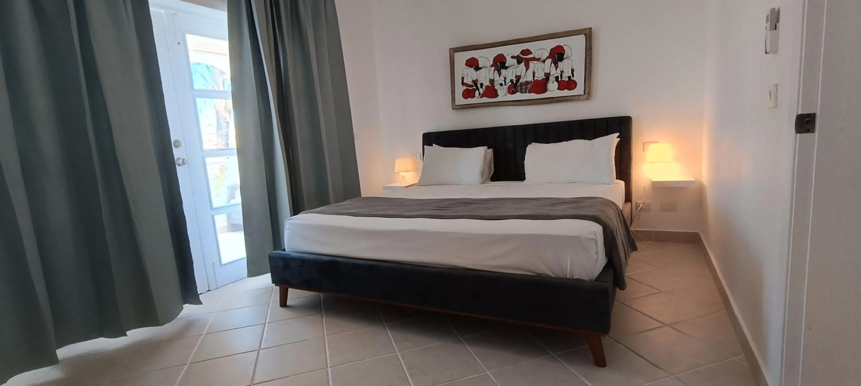 Bed in Flor del Mar Condo Punta Cana Beachfront