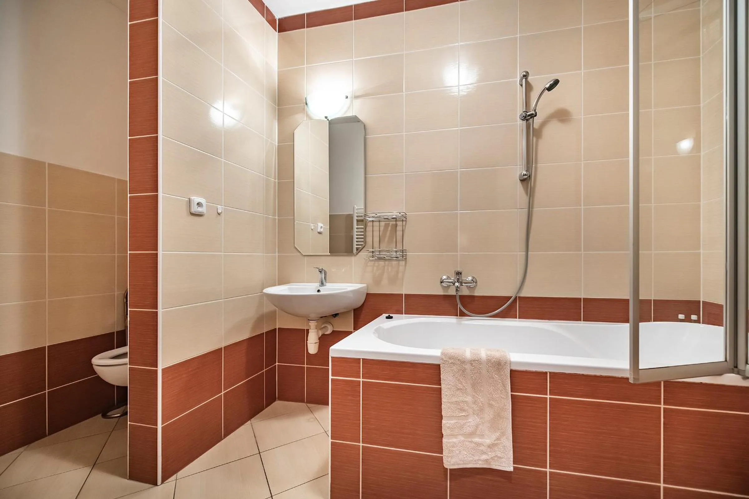 Bathroom in Hotel Spolcentrum