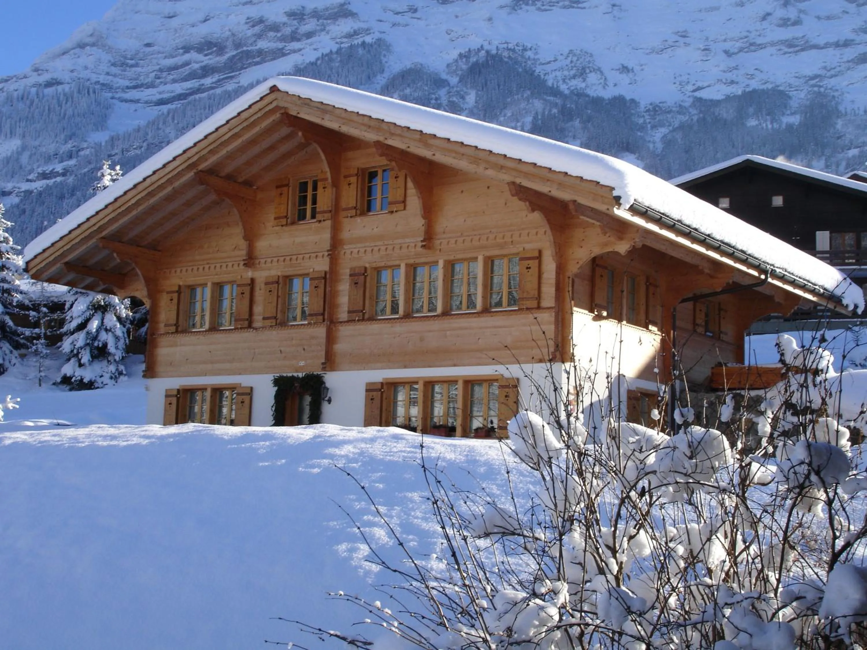 Facade/entrance in Chalet Asterix