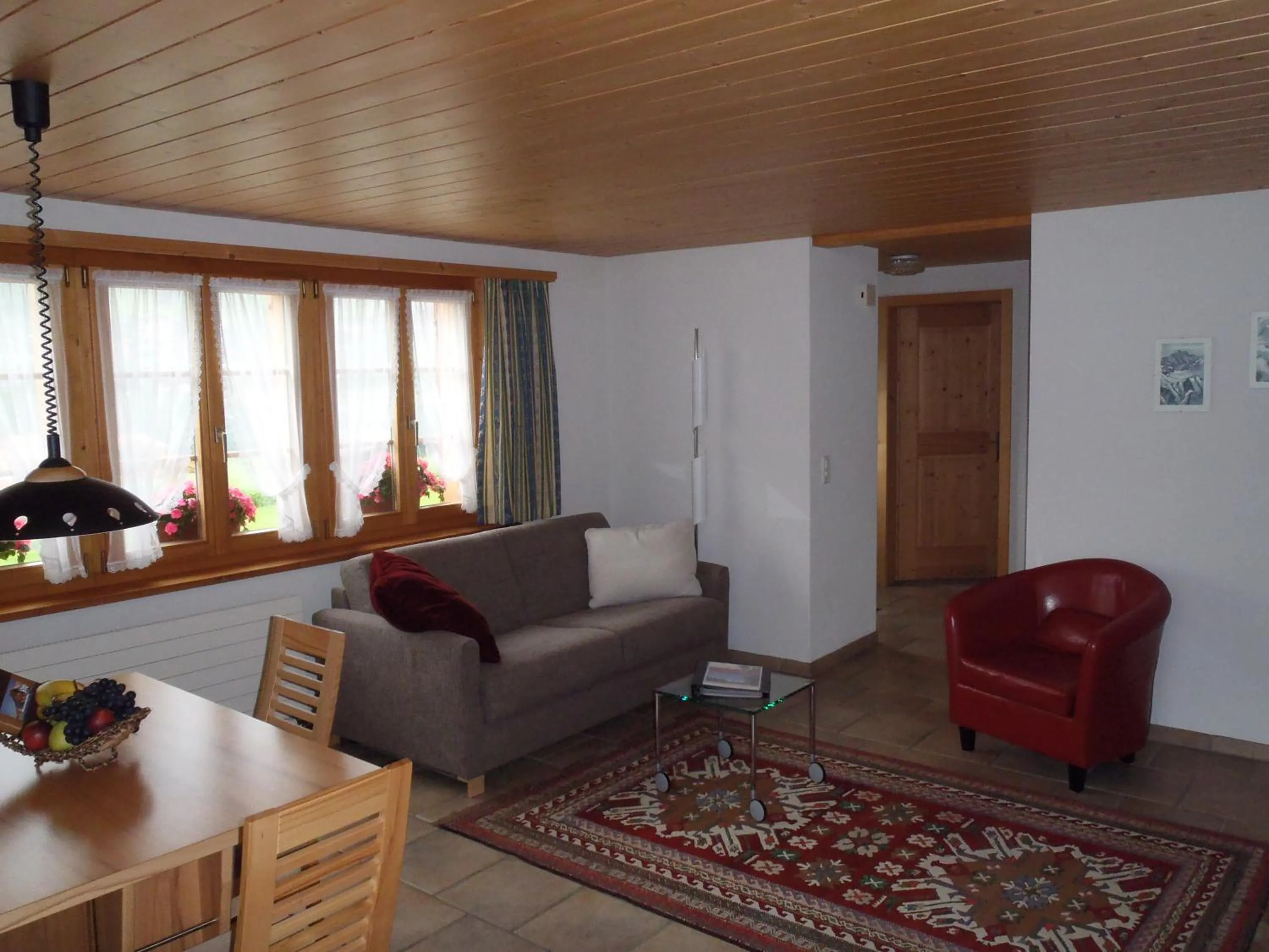 Living room in Chalet Asterix