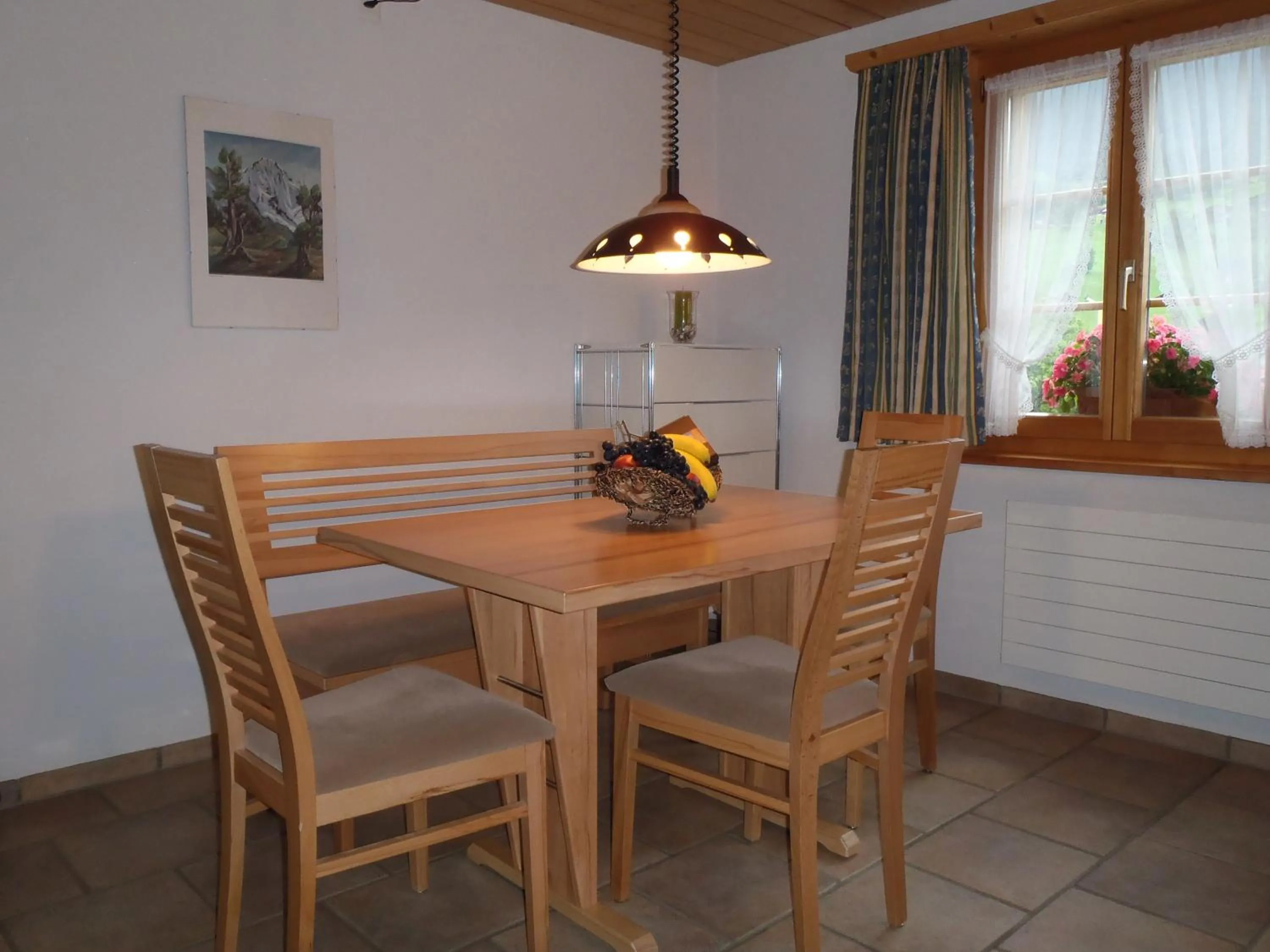 Dining area in Chalet Asterix