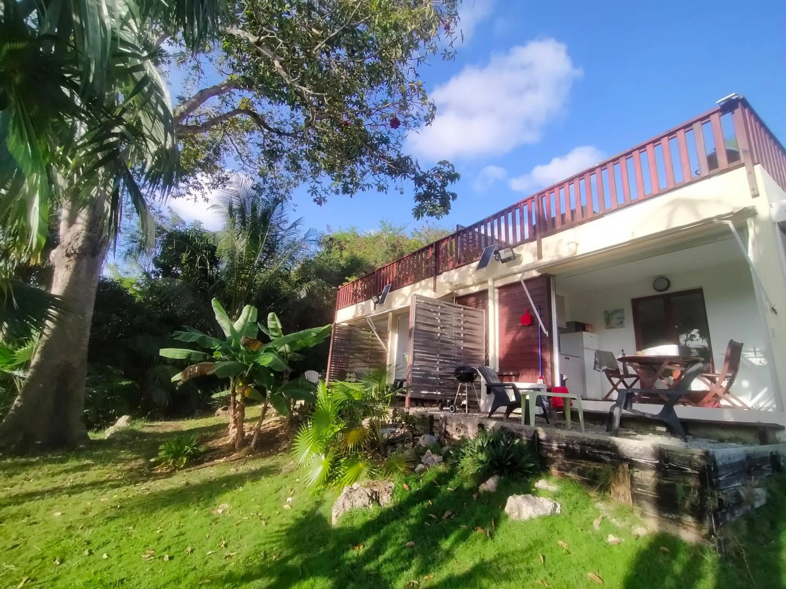 Garden in Ti Village Creole