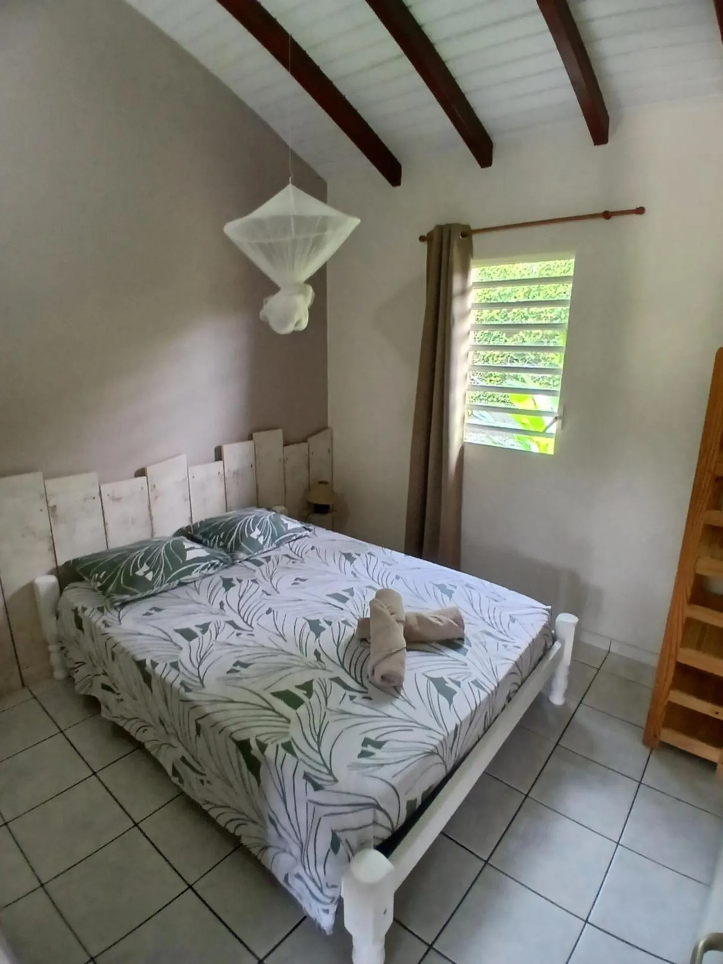 Bedroom, Bed in Ti Village Creole